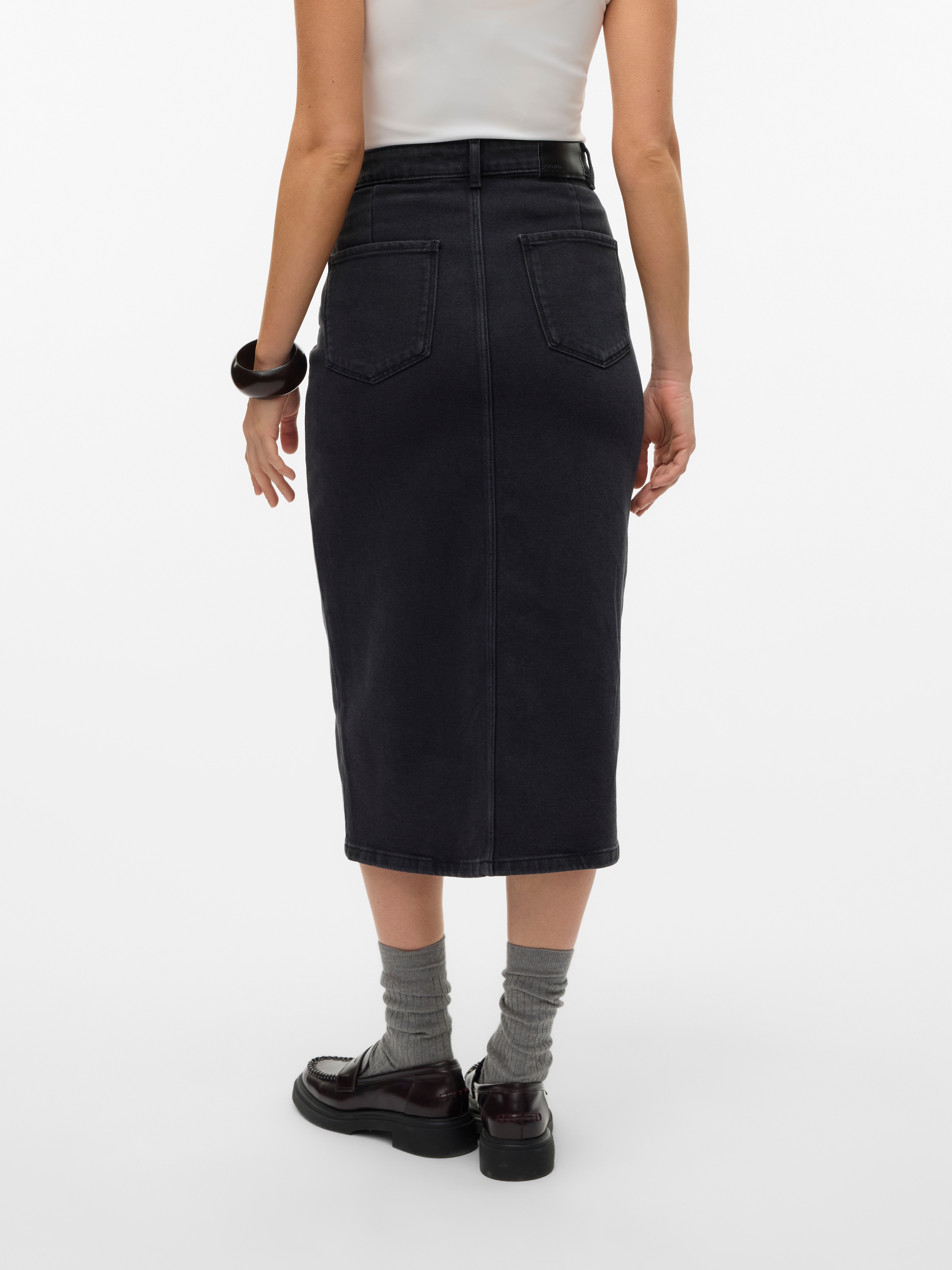 Vero Moda Jeansrock »VMNATALIE HR MIDI DNM SKIRT MIX NOOS«