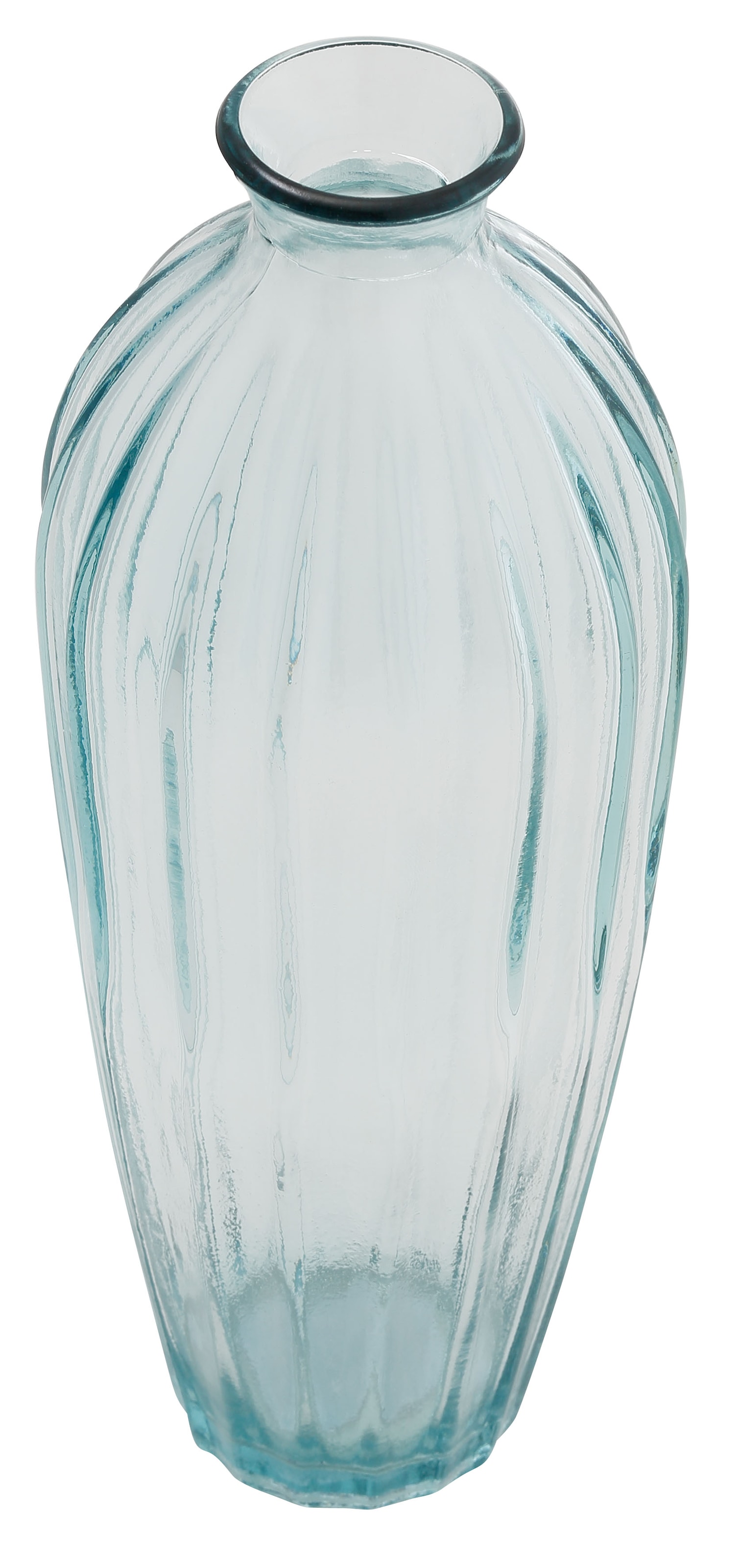 12 Dekovase, Höhe cm Glas, 28 kaufen auf Raten Places Tischvase Style (1 »Zane«, of cm, ca. aus recyceltem Ø St.),
