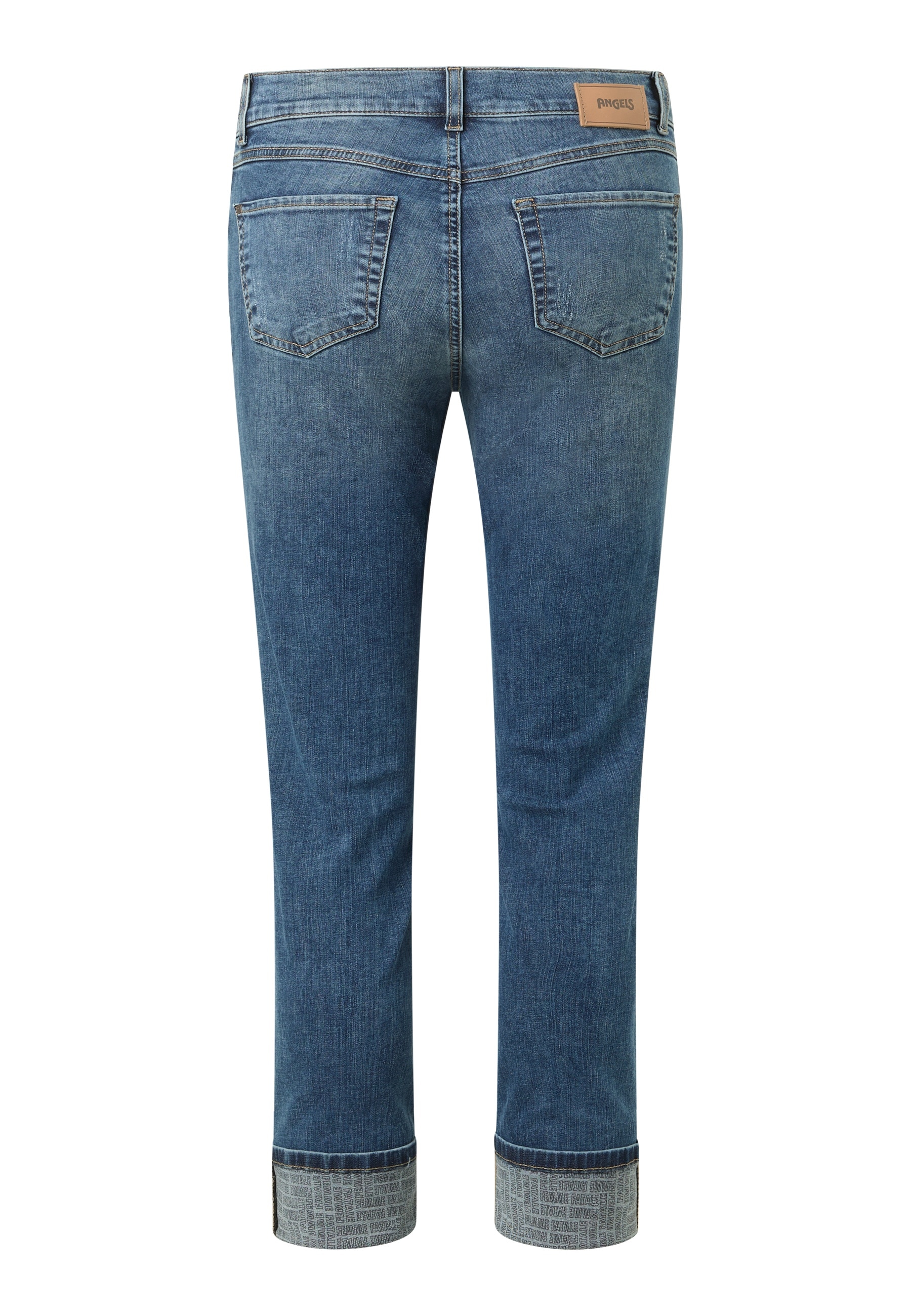 ANGELS 7/8-Jeans »CIRA EDGY« Slim Fit, mit Destroyed- und Abriebeffekten