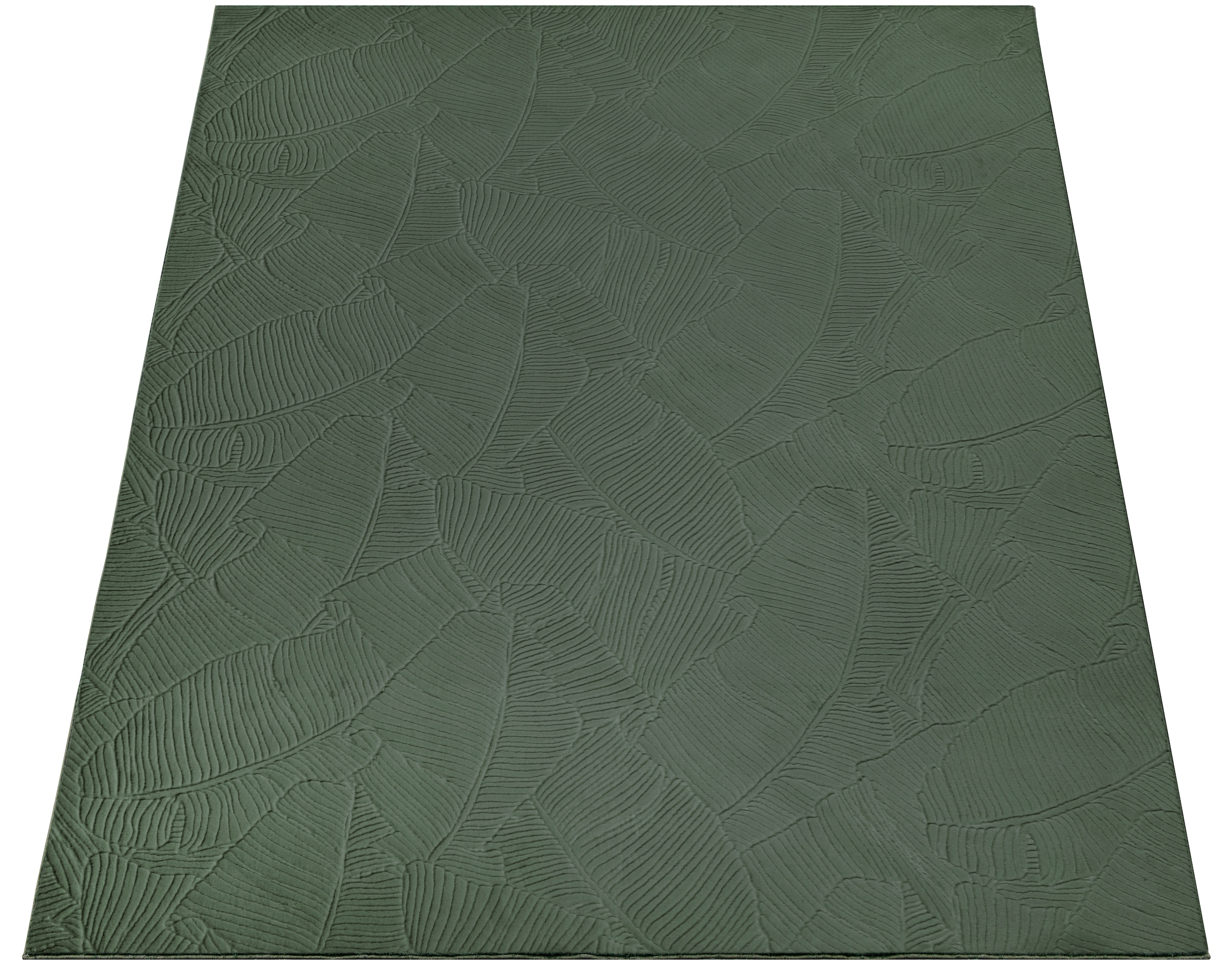 OTTO home Teppich »Sveaa« rechteckig 8 mm Höhe mit Anti-Rutsch-Rücken und 3D-Optik