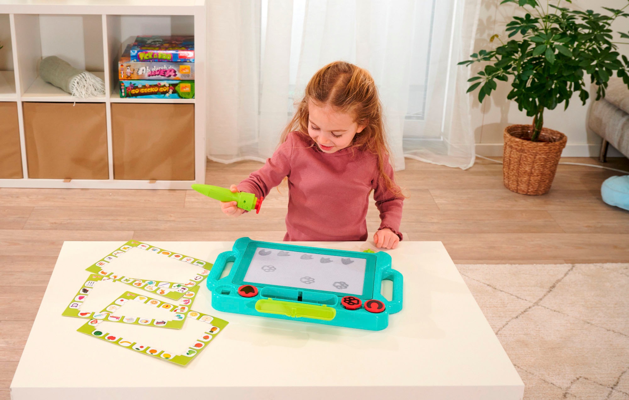 SIMBA Zaubertafel »Stampy, Maltafel mit Soundstift«