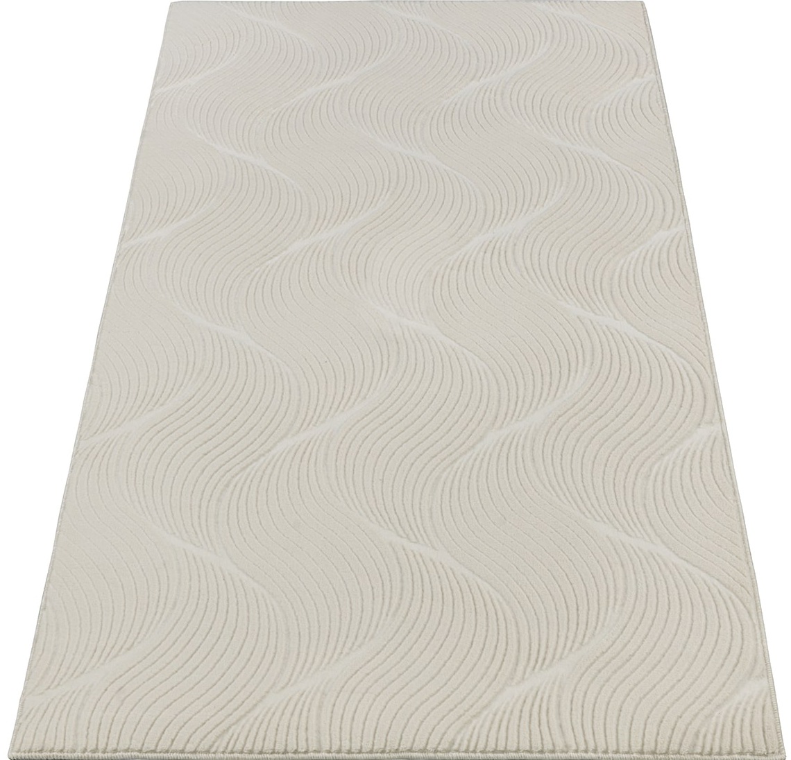 the carpet Teppich »Rio«, rechteckig, 8 mm Höhe, weicher Wohnzimmer Teppich rutschfest 3D-Optik