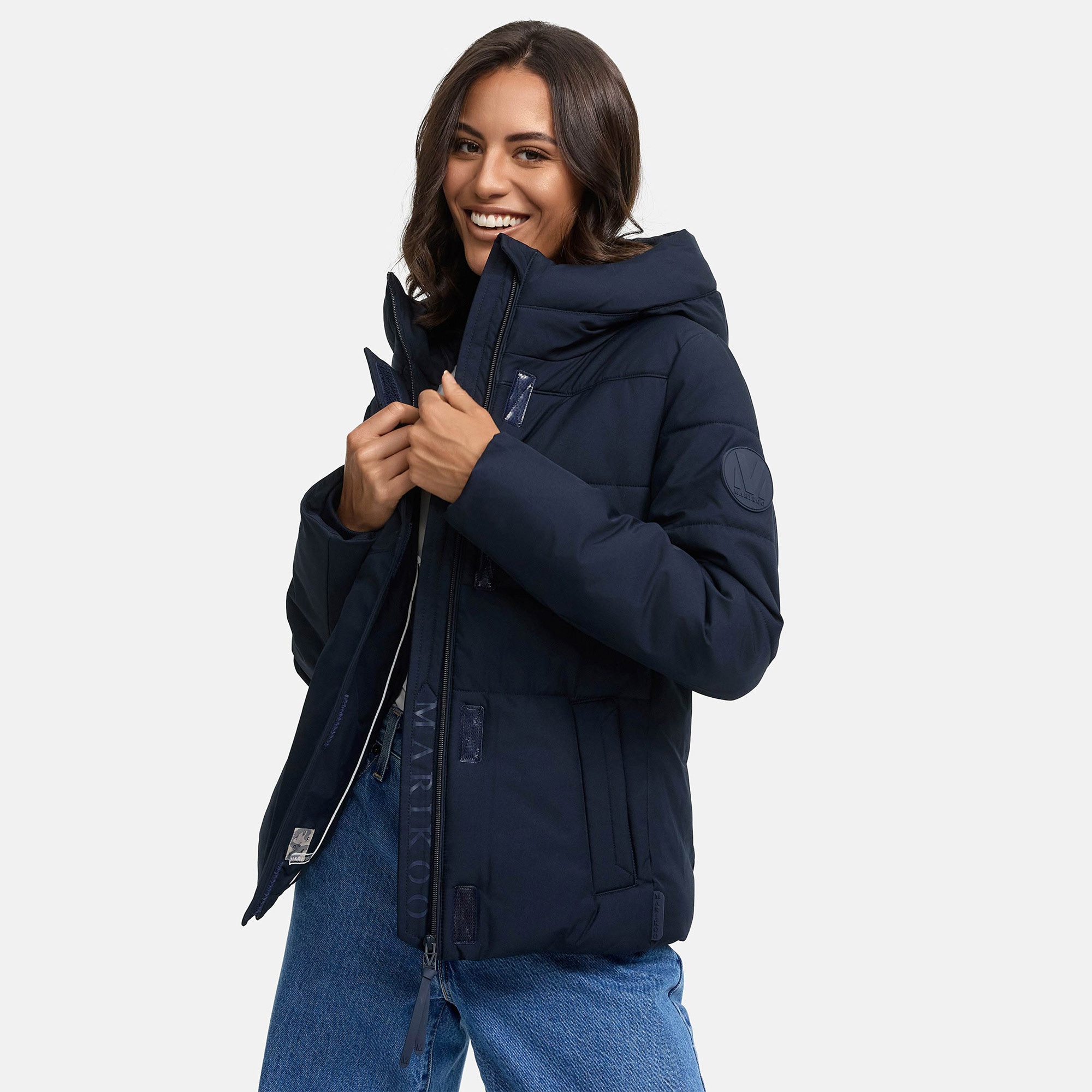 Marikoo Outdoorjacke »Marikoo Elira Damen Winterjacke N019«