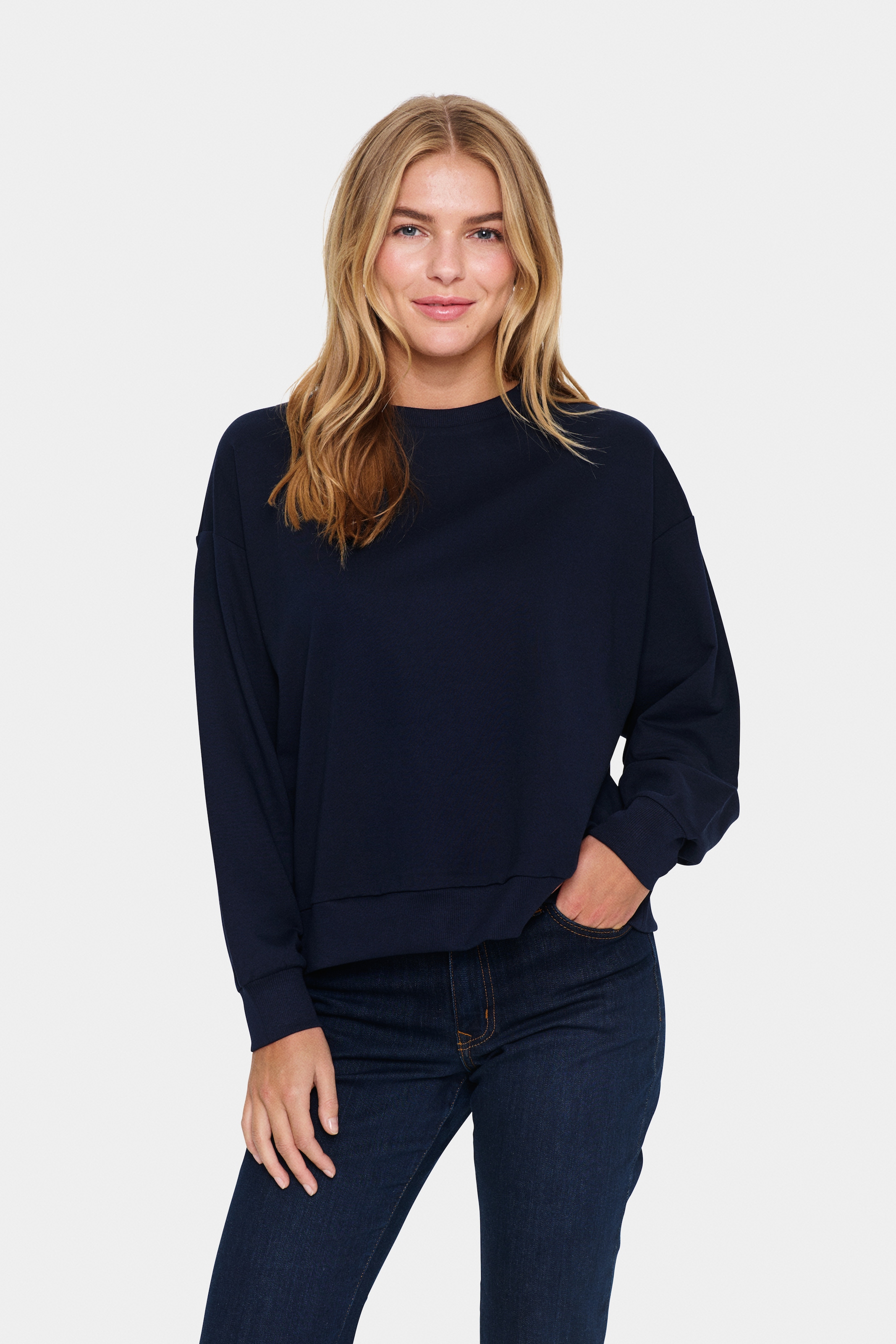 Saint Tropez Sweatshirt »LilaaSZ Sweatshirt«
