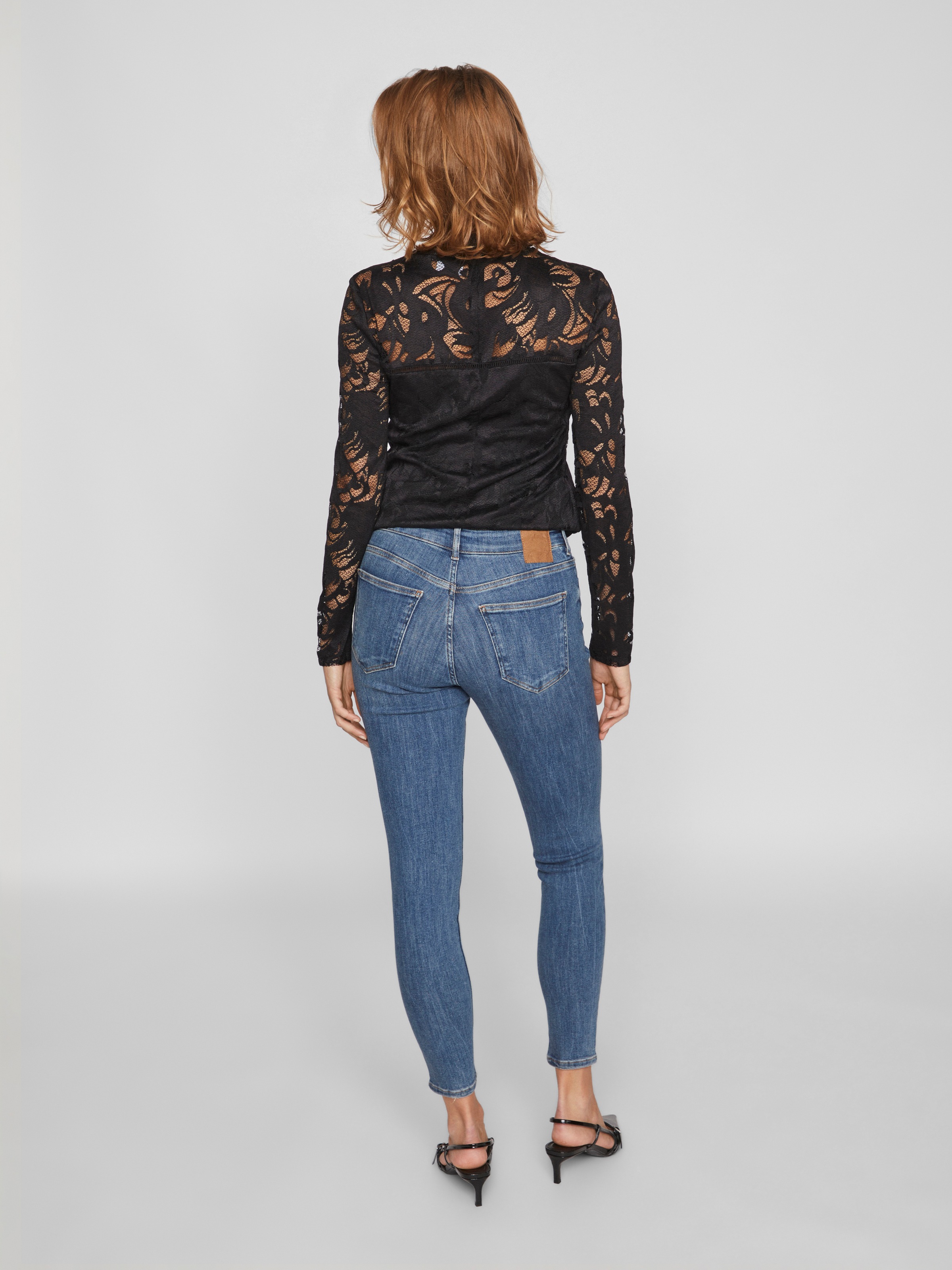 Vila Skinny-fit-Jeans »VISARAH WU02 RW SKINNY JEANS - NOOS«