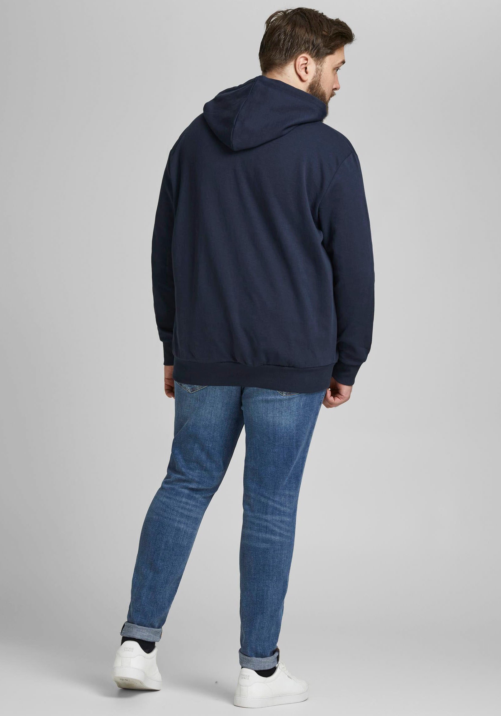 Jack & Jones PlusSize Kapuzensweatshirt »BASIC SWEAT HOOD«, bis Größe 6XL
