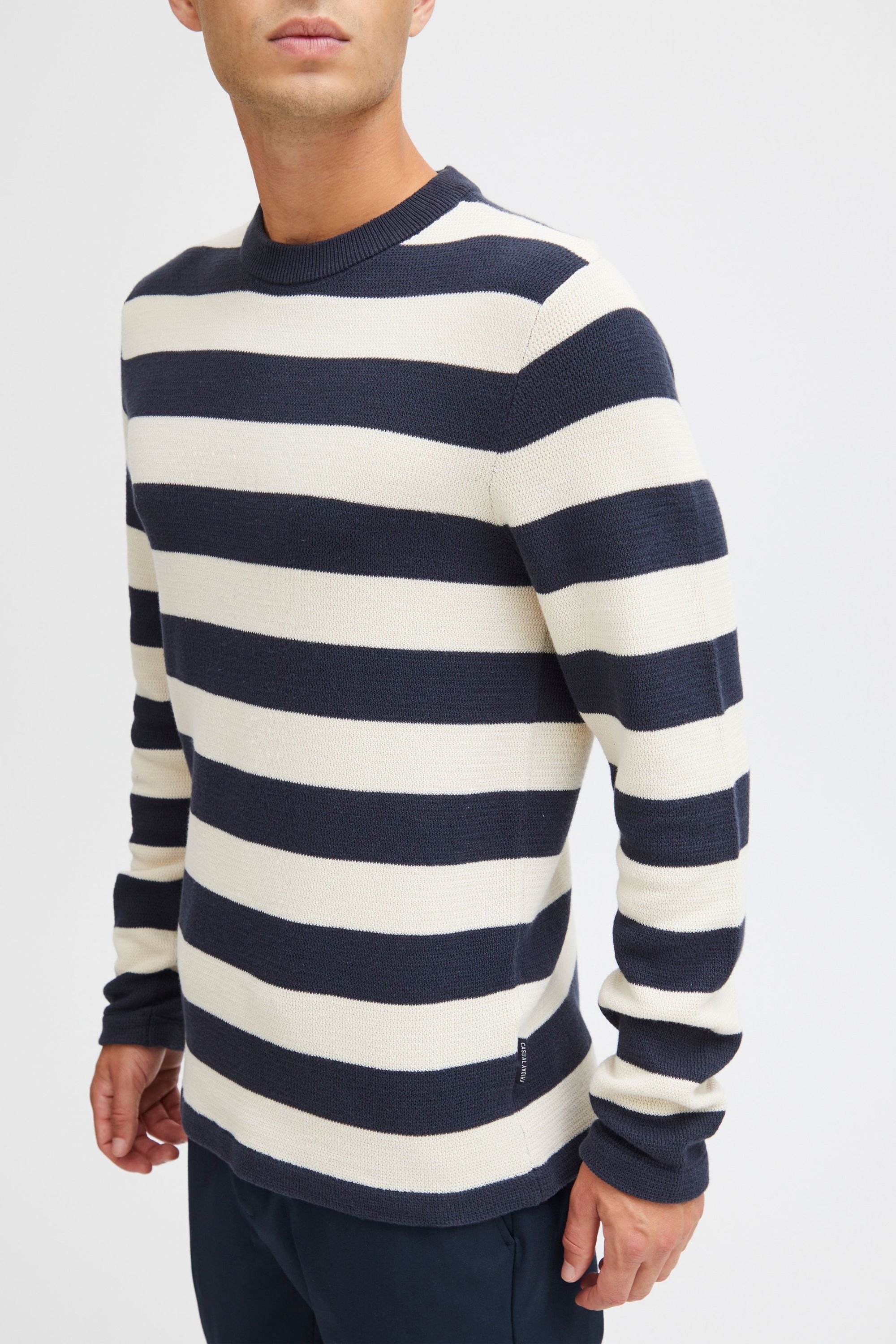 Casual Friday Strickfleece-Pullover »Strickpullover CFKarl«