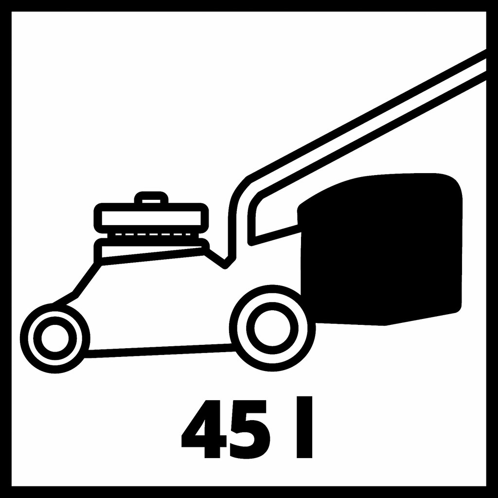 Einhell Akkurasenmäher »RASARRO 36/38 (2x4 Ah)«, (Set), mit 2 Akkus und Twincharger