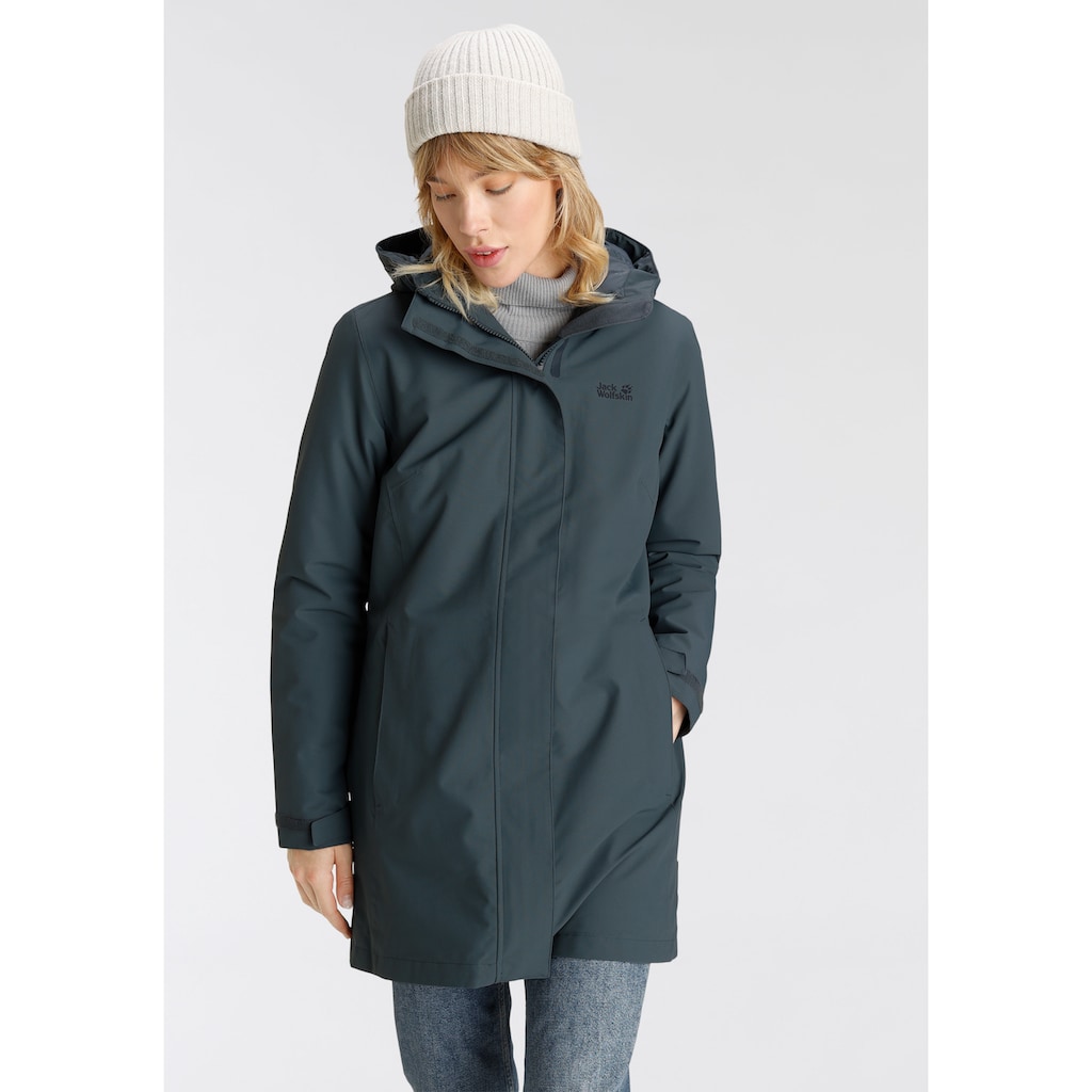 Jack Wolfskin Parka »KIOLA«, mit Kapuze