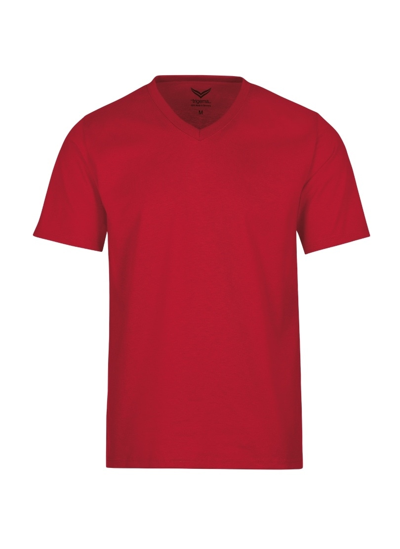 Trigema T-Shirt »TRIGEMA V-Shirt DELUXE«