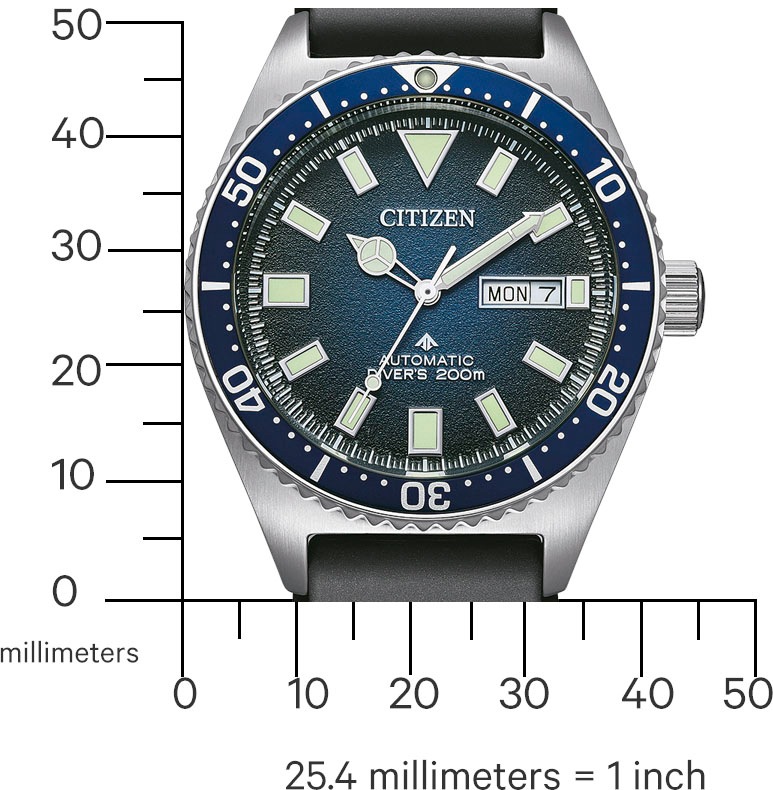 Citizen Automatikuhr »Promaster Mechanical Diver«, Armbanduhr, Herrenuhr, Damenuhr, Taucheruhr, bis 20 bar wasserdicht