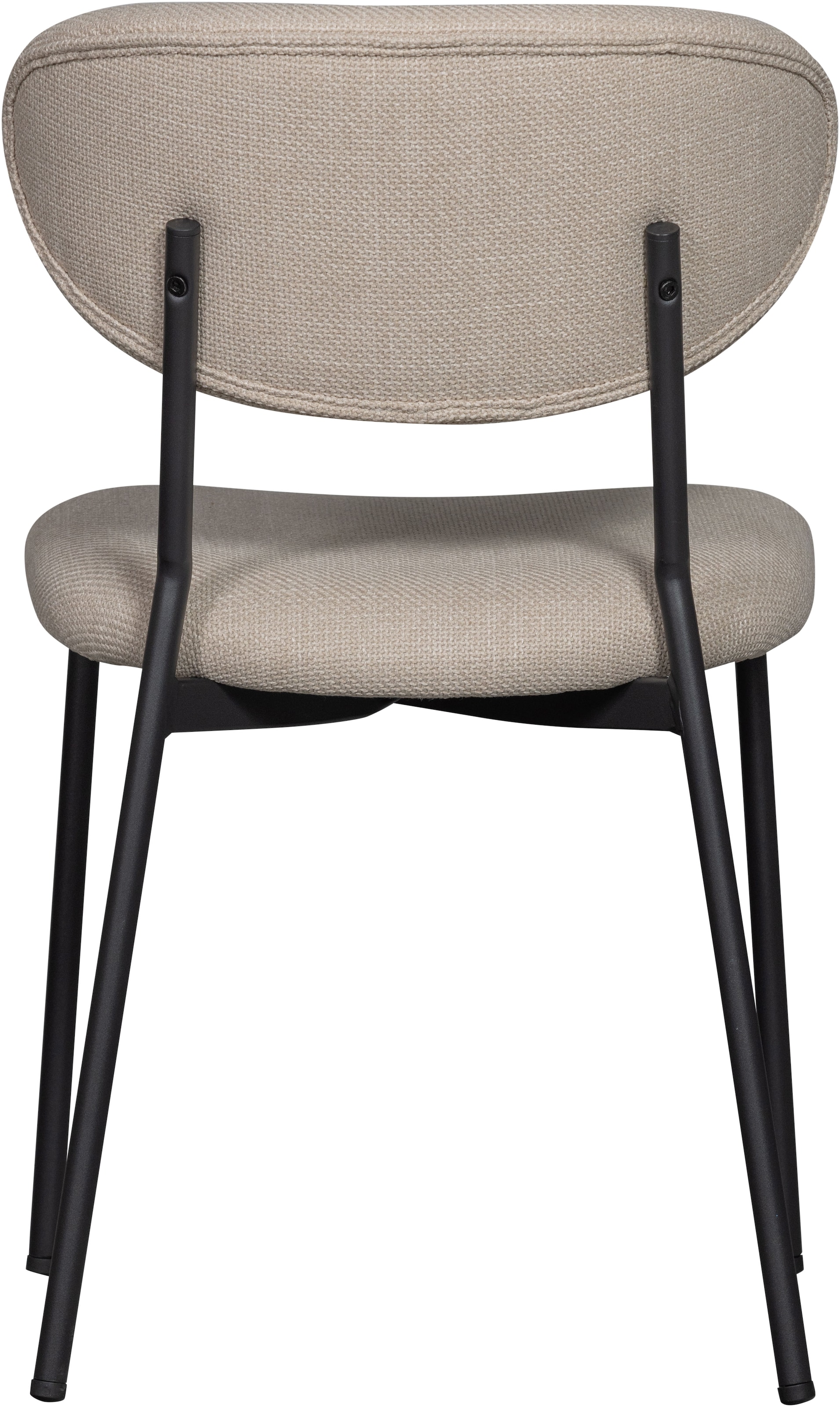 WOOOD Esszimmerstuhl »Kjeld« (Set) 2 Stk.gepolstert mit gewebten Stoff, Höhe 79 cm