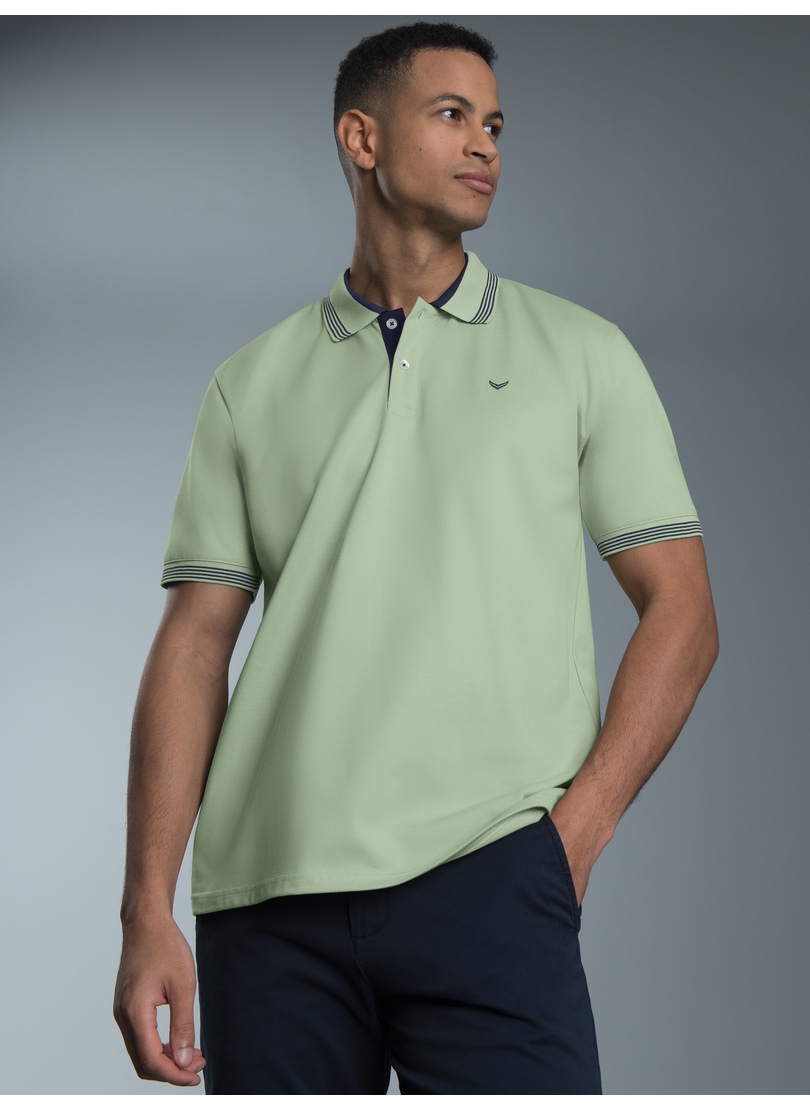 Trigema Poloshirt »TRIGEMA Poloshirt mit kontrastfarbigen Akzenten«, (1 tlg.)