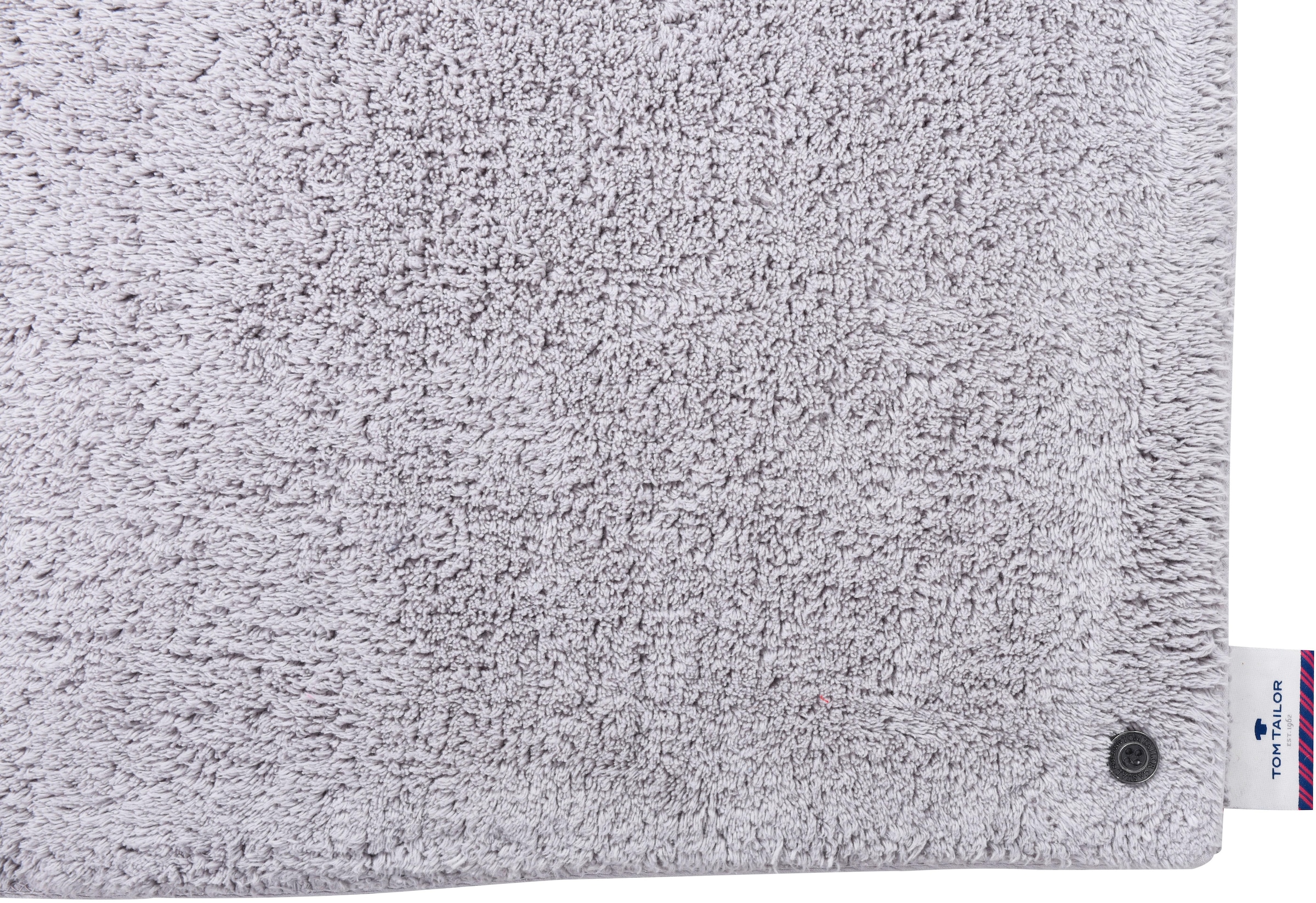TOM TAILOR HOME Badematte »Cotton Double Uni« Höhe 20 mm beidseitig nutzbar | fußbodenheizungsgeeignet | strapazierfähig Badteppich, Uni Farben, rechteckig & quadratisch erhältlich