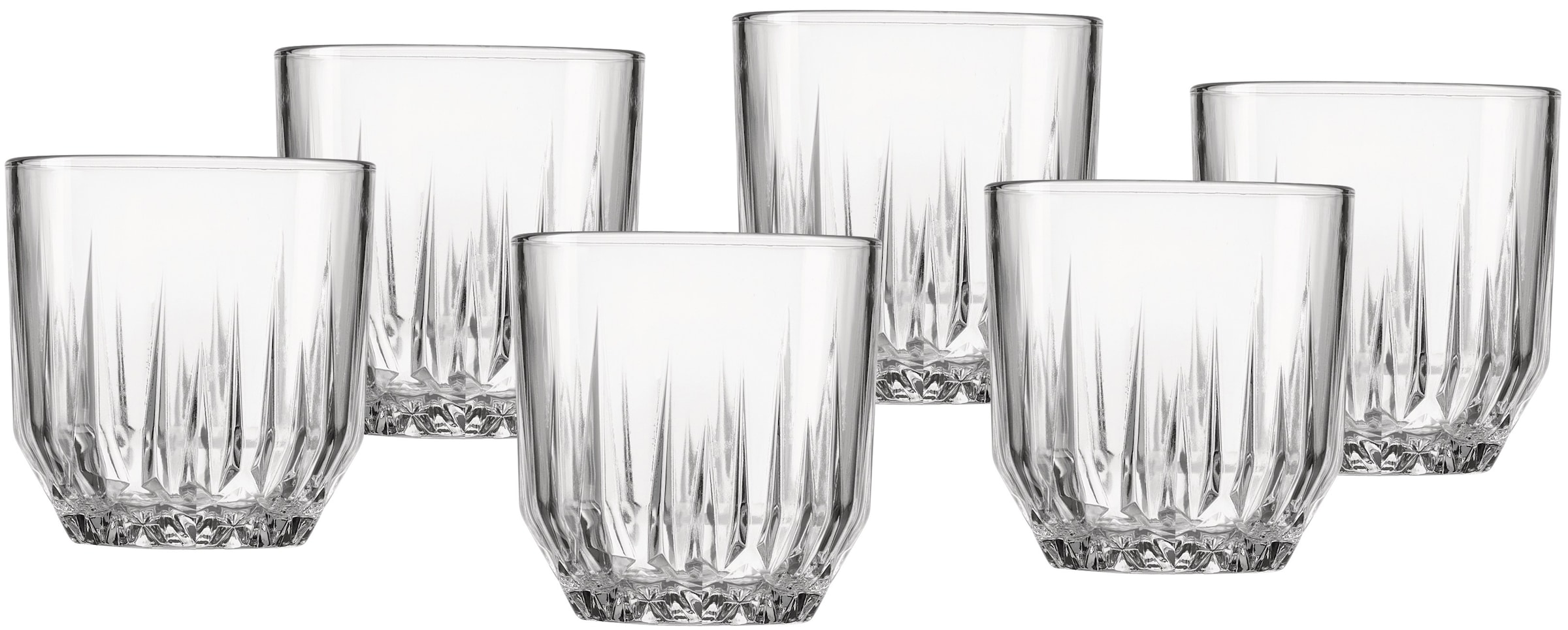 Ritzenhoff & Breker Whiskyglas "Palace" 6er Set, je 300 ml