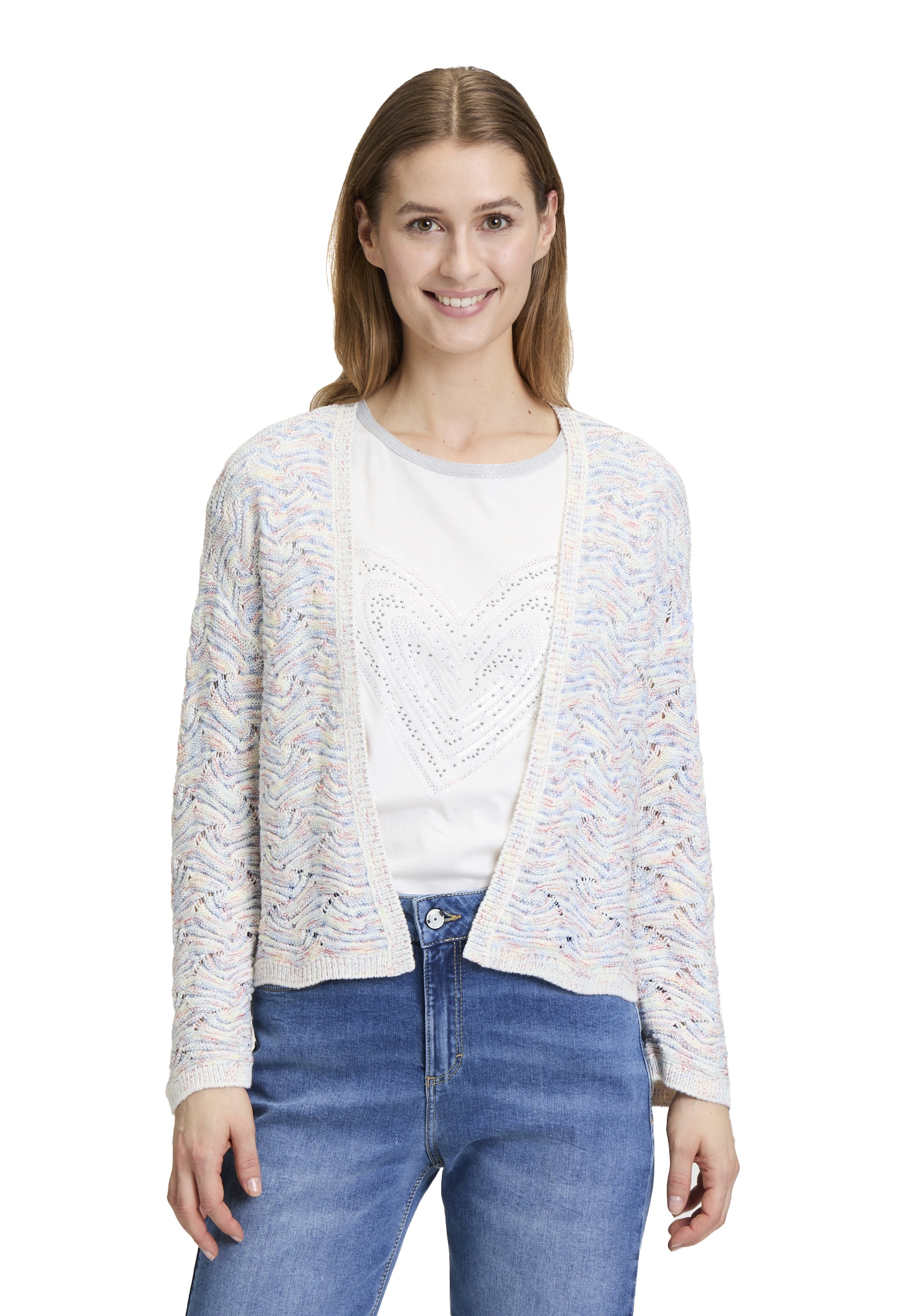 Cartoon Cardigan »Strick-Cardigan mit Struktur«