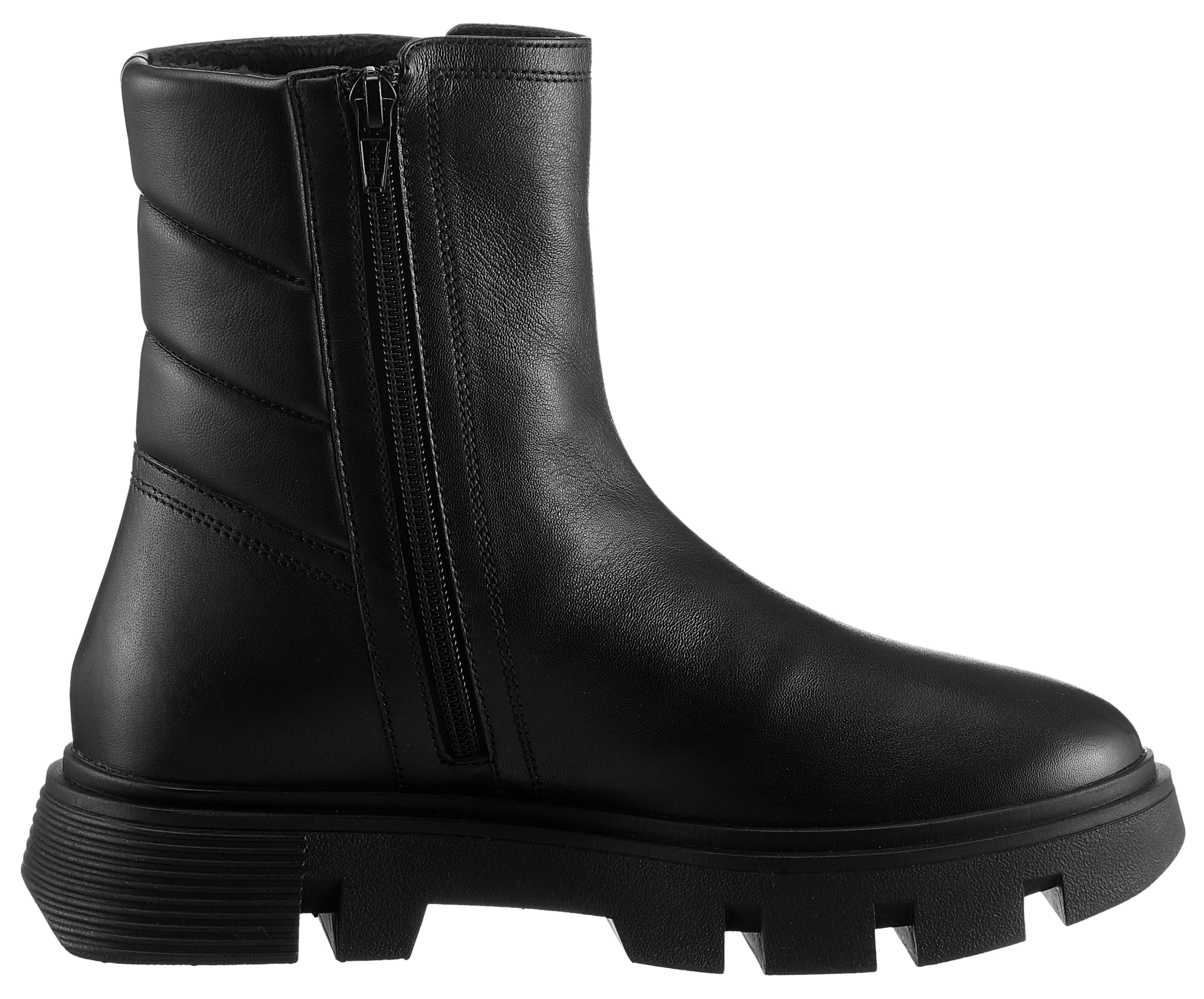 Geox Winterboots »D VILDE F«, Chunky Boot, Plateau Stiefel mit Plateausohle