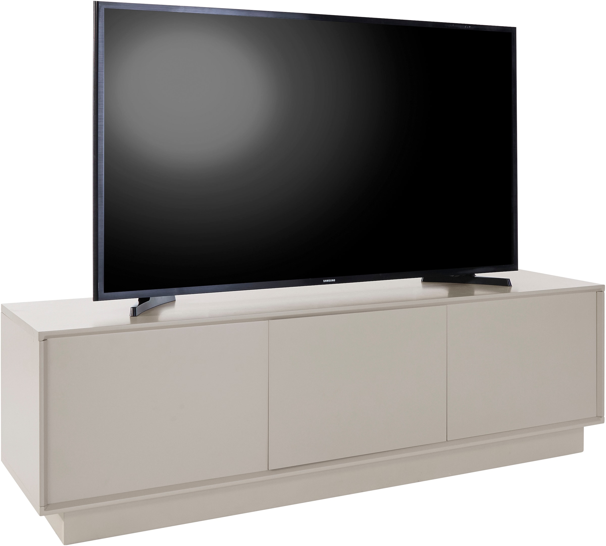 homsy by Ana Johnson TV-Schrank »Storvia« seidenmatte Lackierung, geräuschlose Soft-Close-Schubladen, B 140 cm