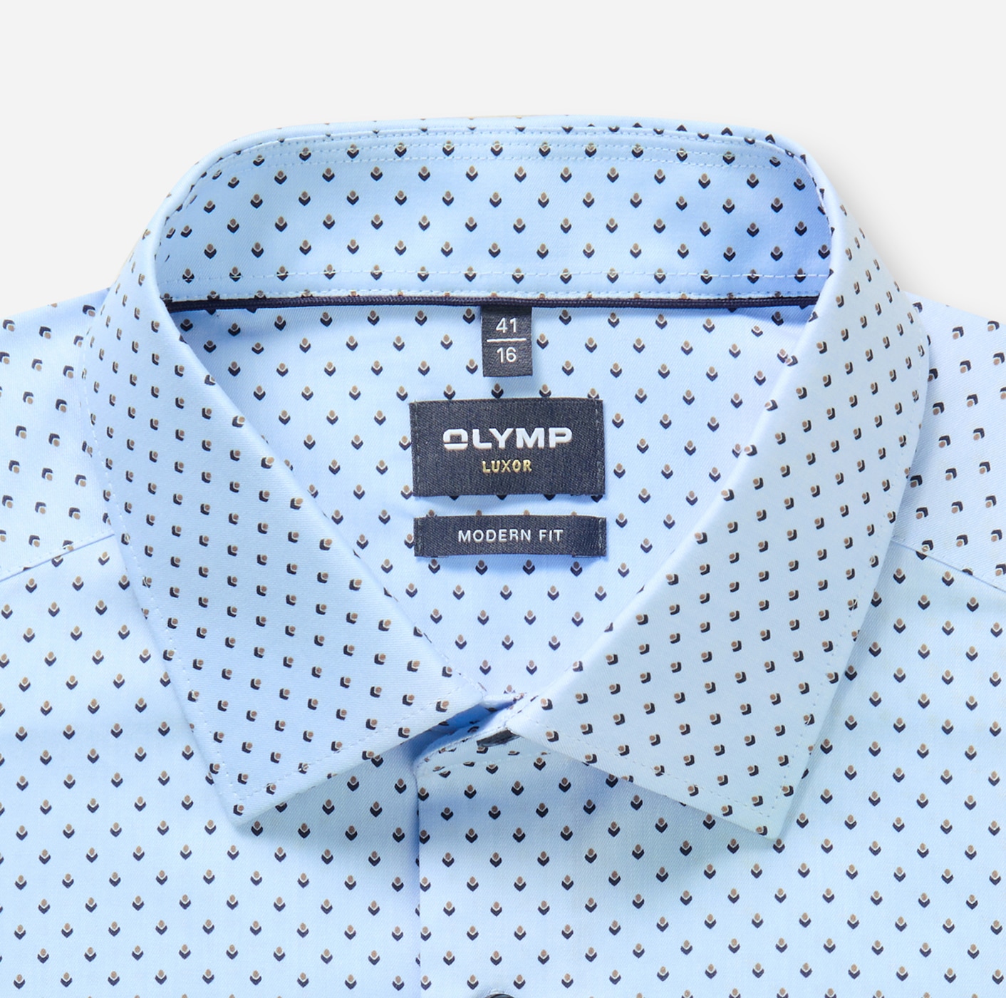 OLYMP Langarmhemd »Luxor« modern fit, New-Kentkagen, Businesshemd, extra langer Arm