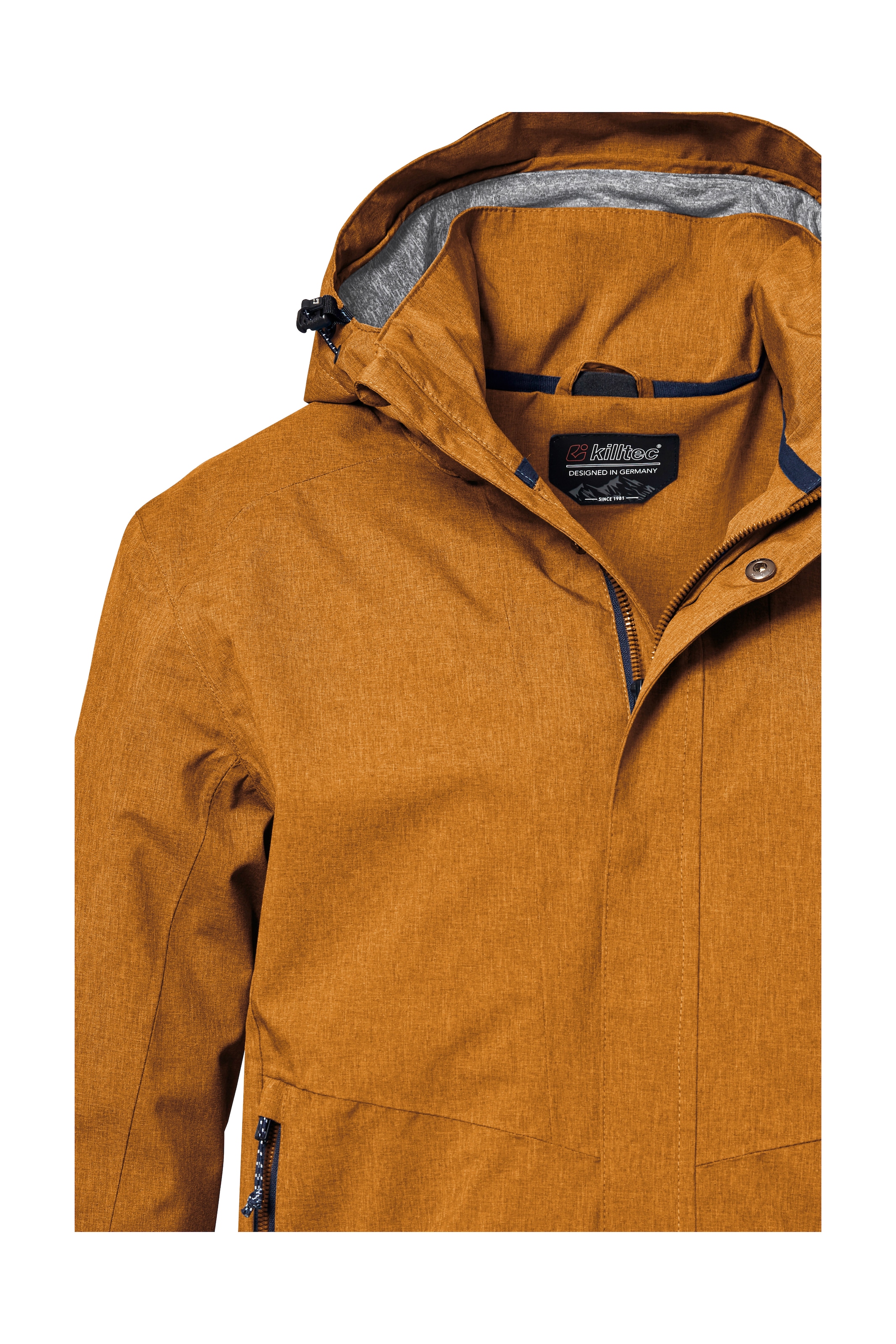 Killtec Outdoorjacke »KOS 53 MN JCKT« Funktionsjacke: Wind- und wasserdicht, atmungsaktiv, Kapuze abnehmbar