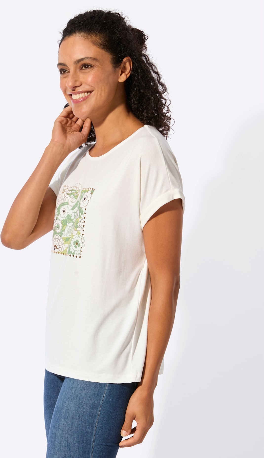 Inspirationen Kurzarmshirt »Shirt« 1 tlg.