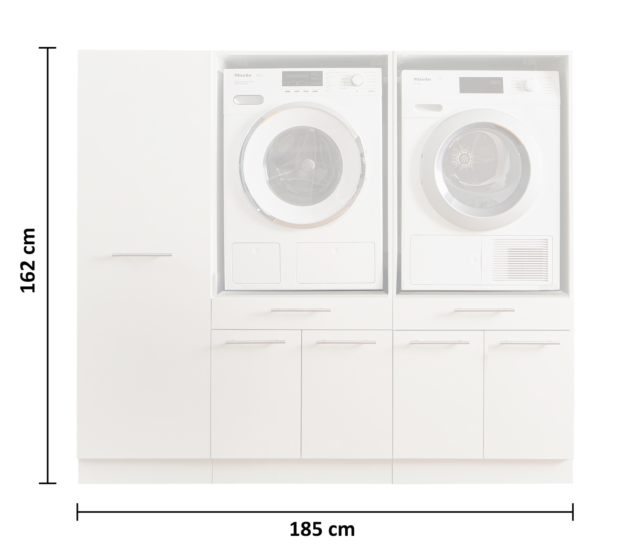 Laundreezy Mehrzweckschrank-Set »LAUNDREEZY LDSK12«