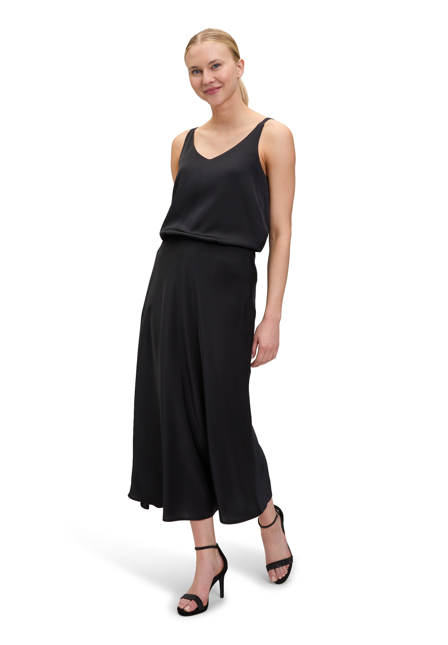 Vera Mont Satinbluse »Satin-Bluse mit V-Ausschnitt«