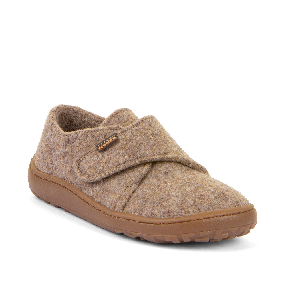 froddo® Hausschuh »BAREFOOT WOOLY«  Klettschuh, Kindergartenschuh mit Wollfutter