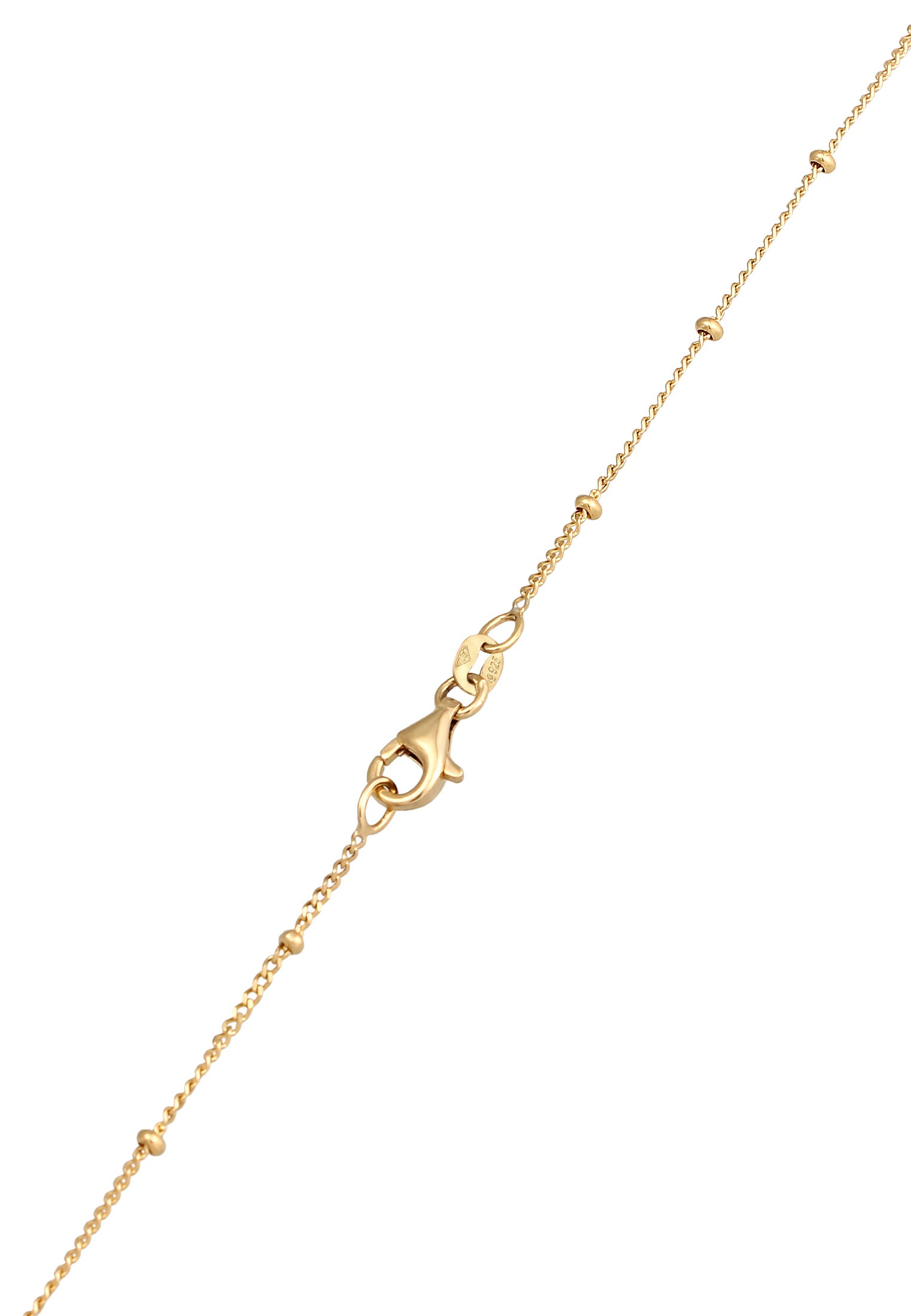 Elli Lange Kette »Halskette Münze Ornament Vintage 925 Silber«