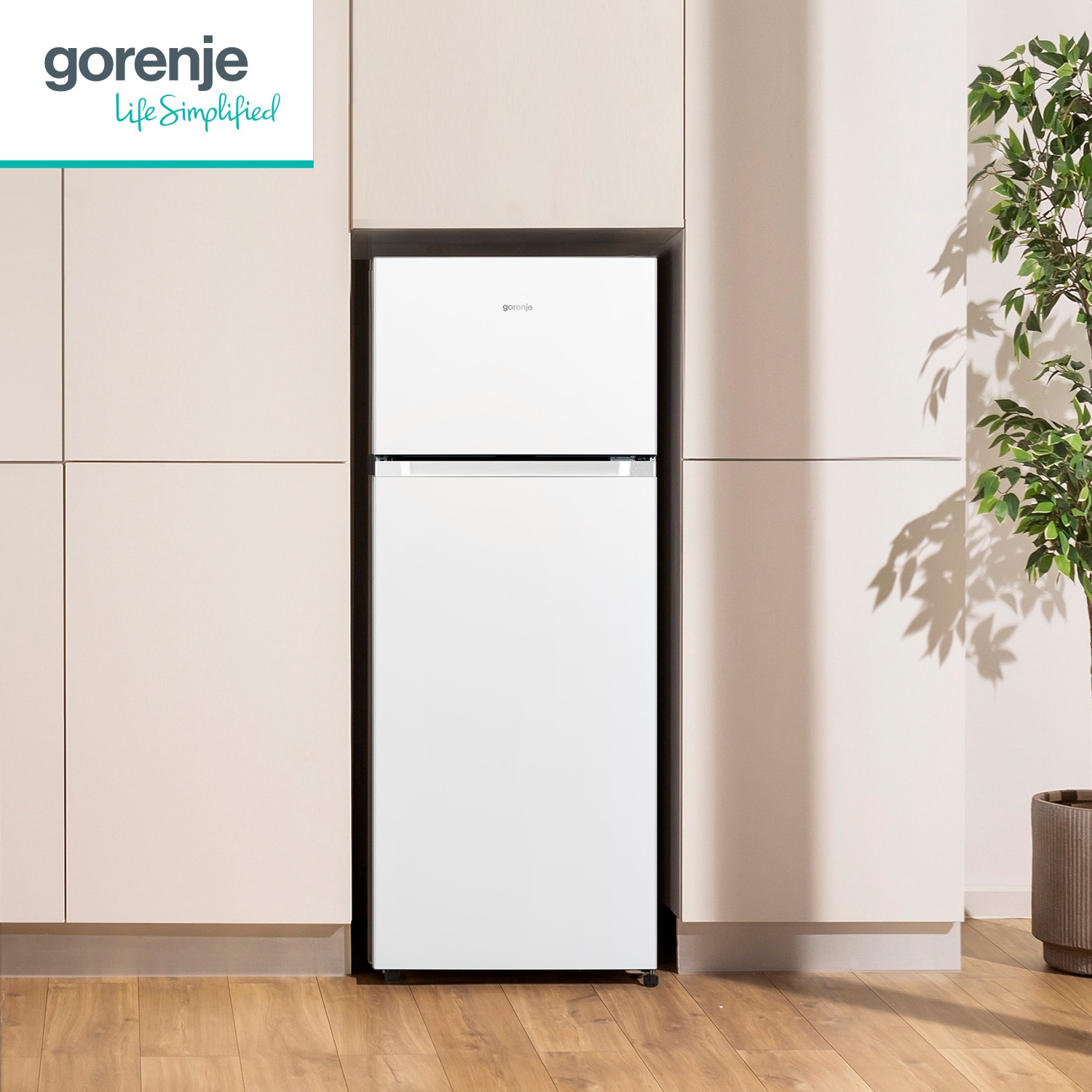 GORENJE Kühl-/Gefrierkombination »RF4142PW4«