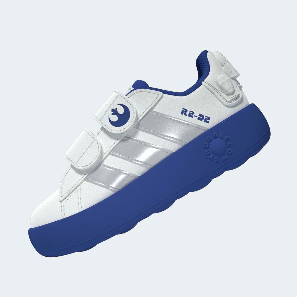 adidas Sportswear Klettschuh »ADIDAS STAR WARS KIDS GRAND COURT 2.0 SCHUH«  Design auf den Spuren des adidas Superstar, für Kinder