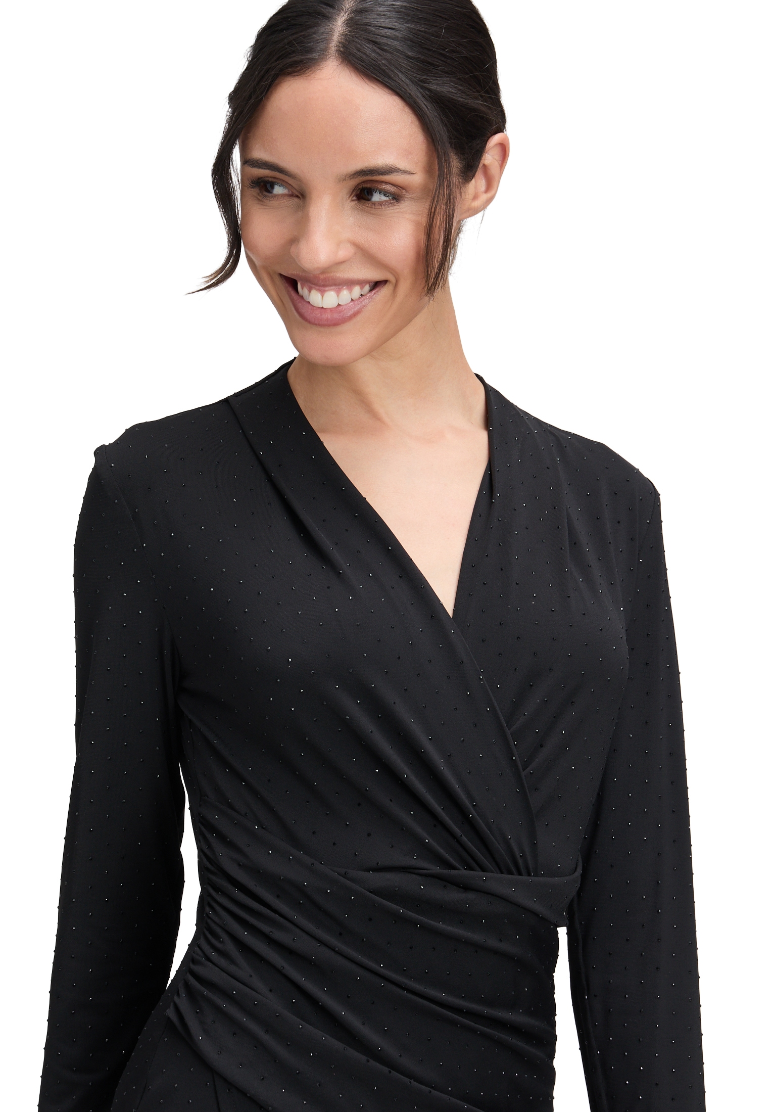 Vera Mont Abendkleid »Abendkleid mit V-Ausschnitt«