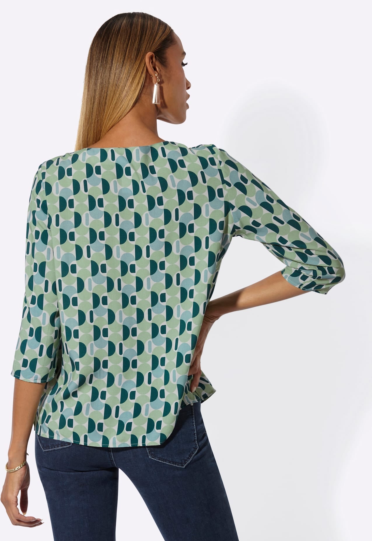 creation L Druckbluse