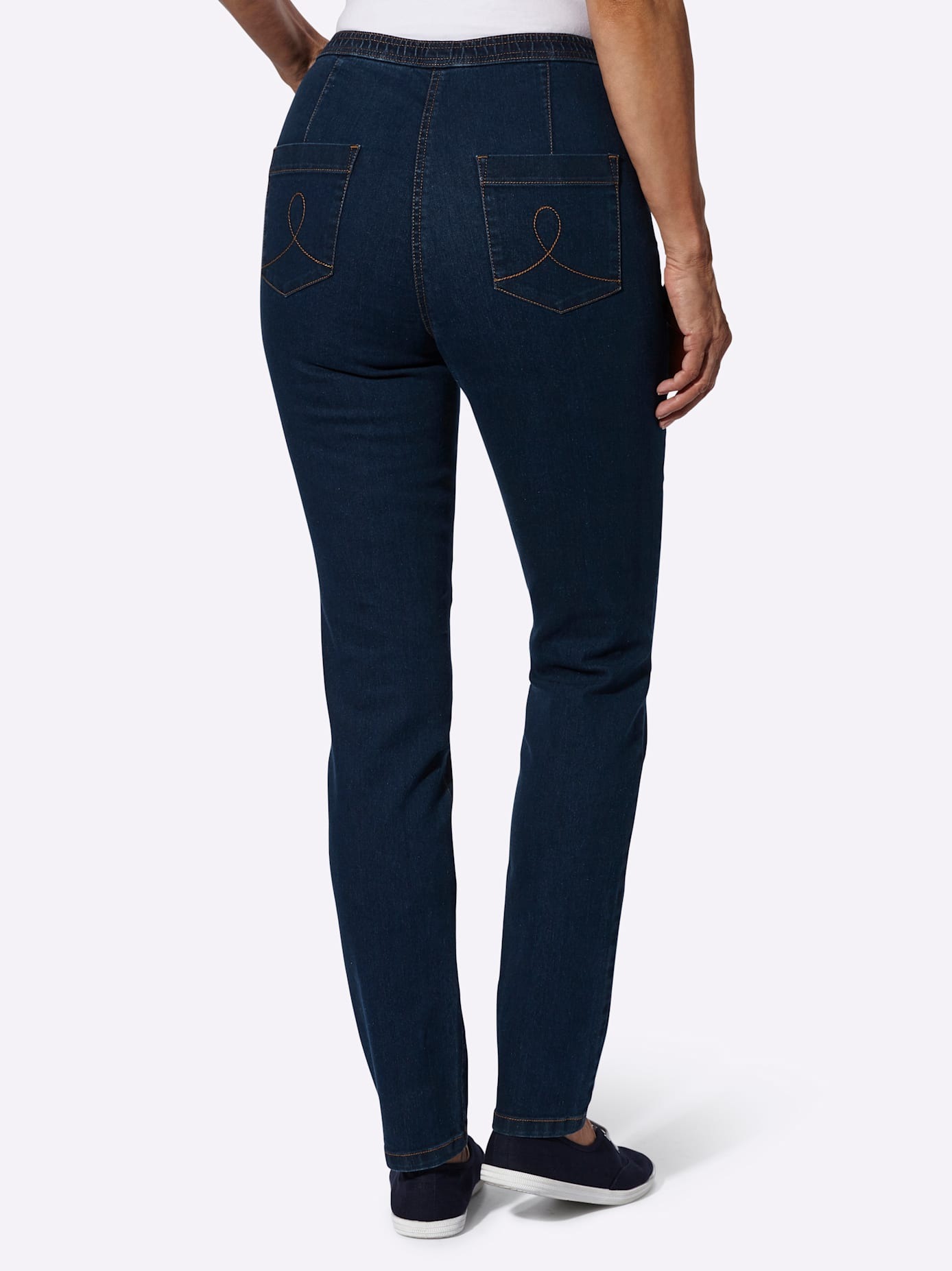 Classic Basics Schlupfjeans, (1 tlg.)