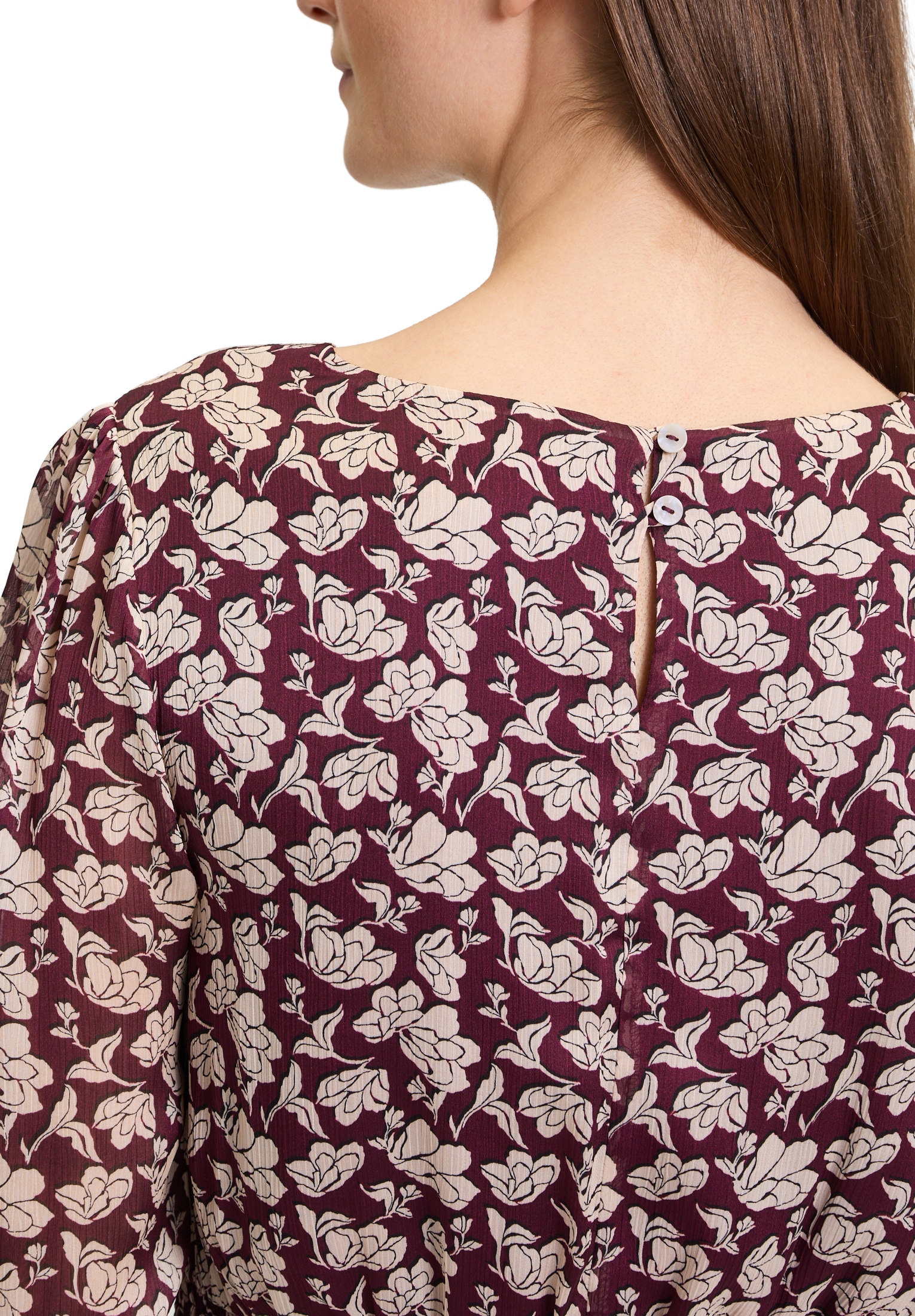 Cartoon Chiffonkleid »Chiffonkleid mit Rüschen«
