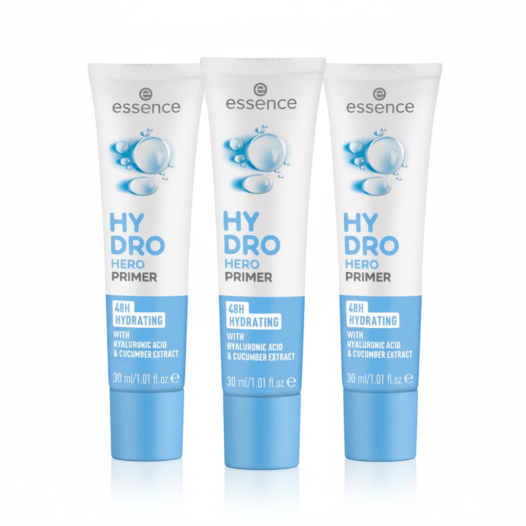 Essence Primer »HYDRO HERO PRIMER« mit Hyaluronsäure und Gurkenextrakt