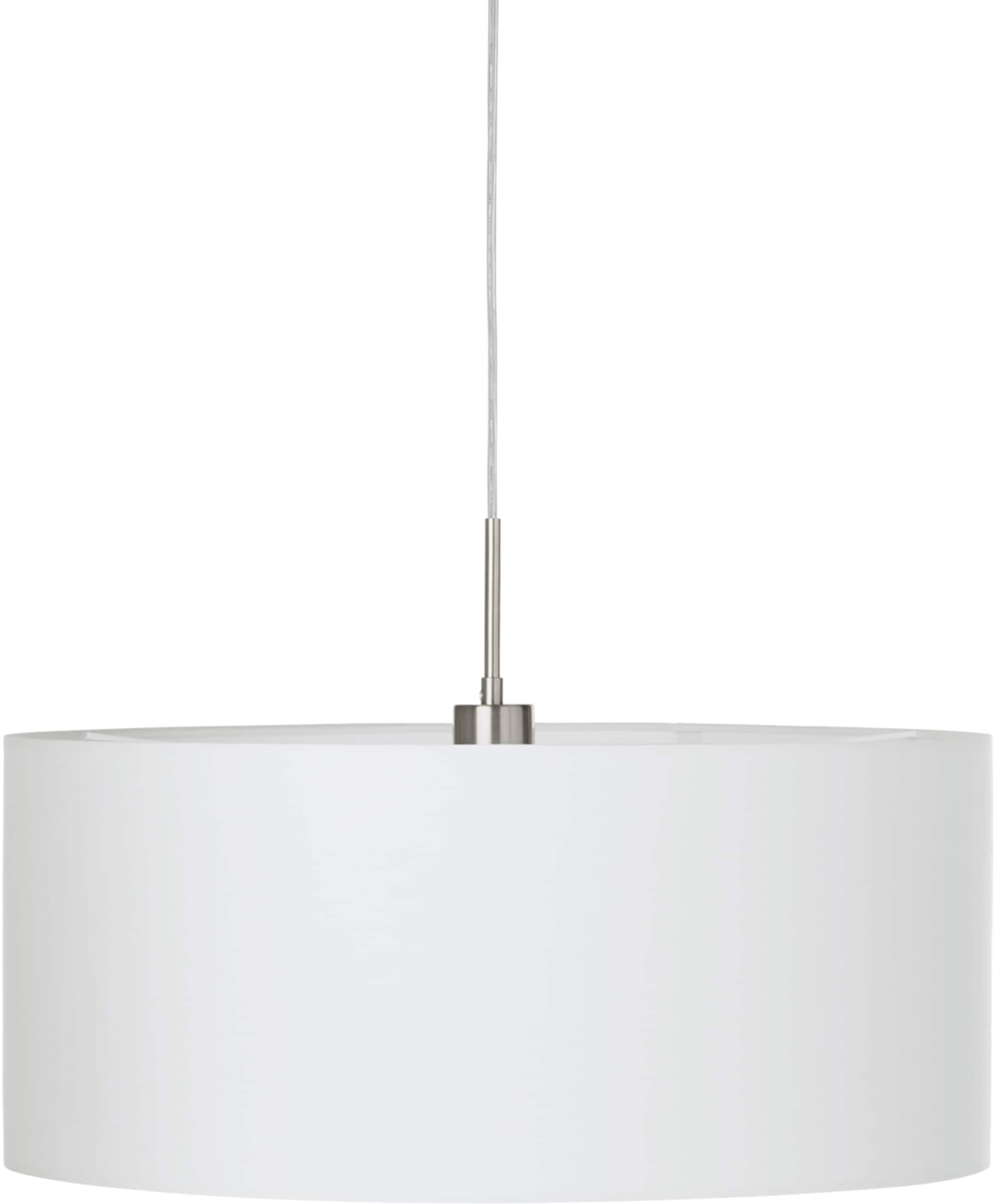 EGLO Hängeleuchte »PASTERI«, 1 flammig-flammig, weiß / Ø53 x H110 cm / exkl.  1 x E27 (je max. 60W) / Lampe aus Stoff online kaufen | mit 3 Jahren XXL  Garantie