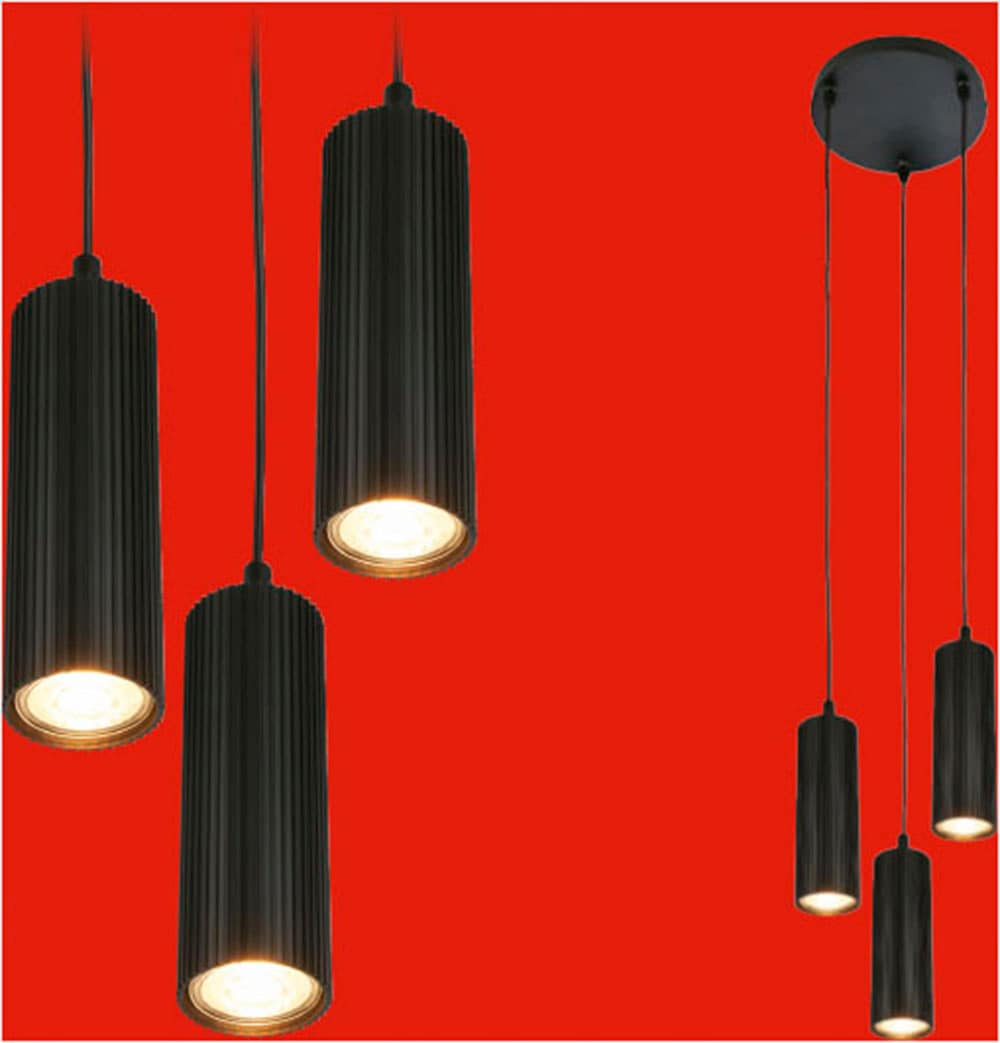 Briloner Leuchten LED Pendelleuchte »IDA« GU10 Ø21,5 cm, Esszimmer, Esstisch, Wohnzimmer