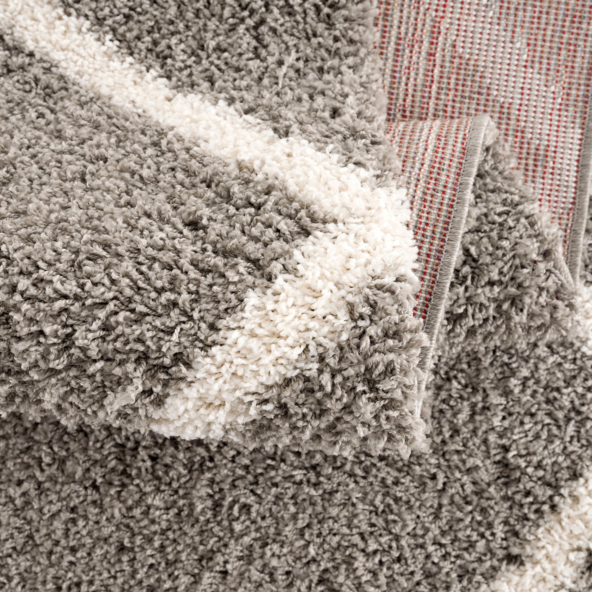 Sanat Hochflor-Teppich »Madrid« rechteckig 30 mm Höhe Wohnzimmer, Langflor, Shaggy Teppich