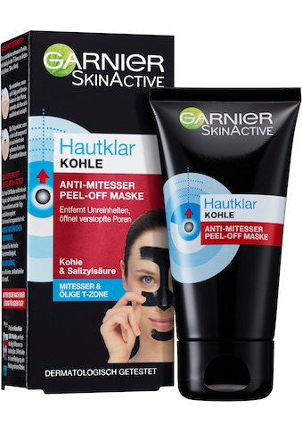 Gesichtsmaske »Garnier Hautklar Kohle Peel Off«