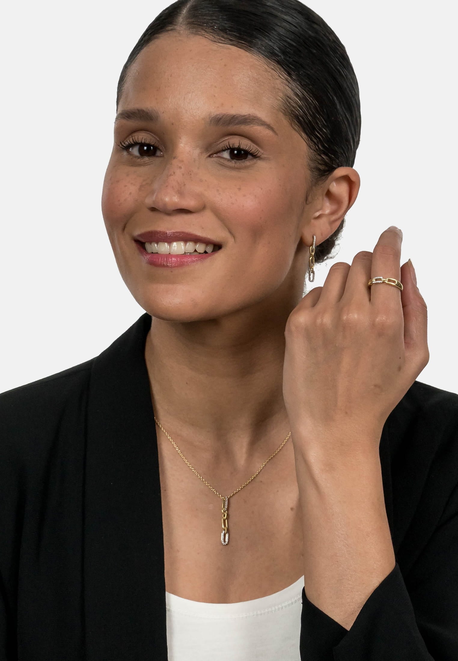 SURI FREY Silberring »Handschmuck SFY Fanny«