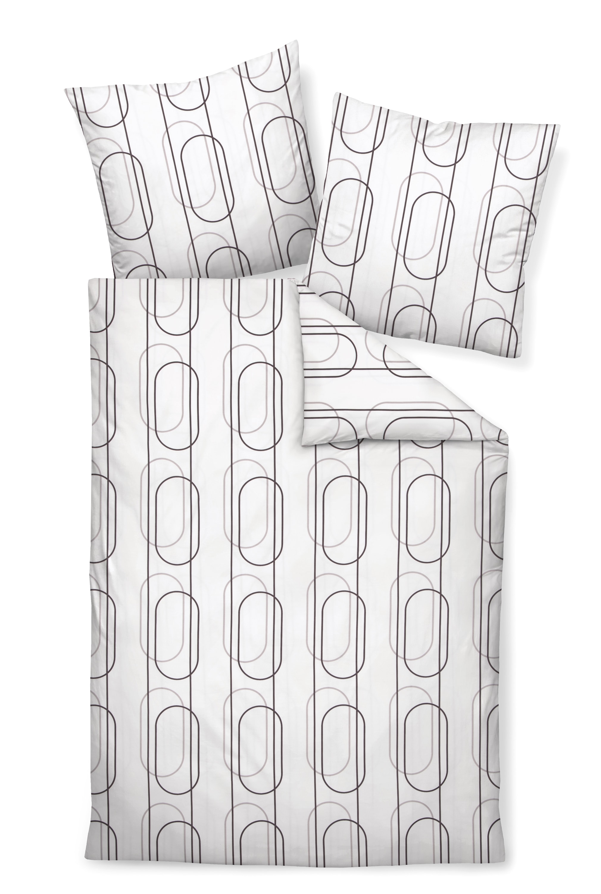 Janine Bettwäsche »87092 J. D., Mako-Satin aus 100 % Baumwolle«