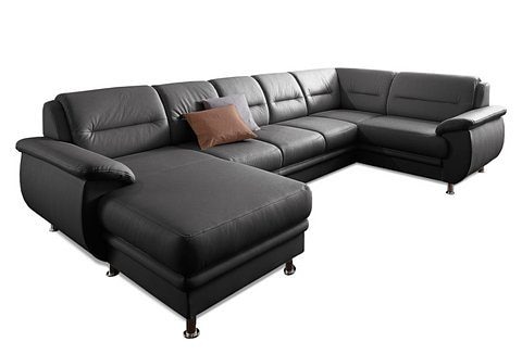 sit&more Wohnlandschaft »Mailand U-Form«, wahlweise mit Bettfunktion, frei im Raum stellbar