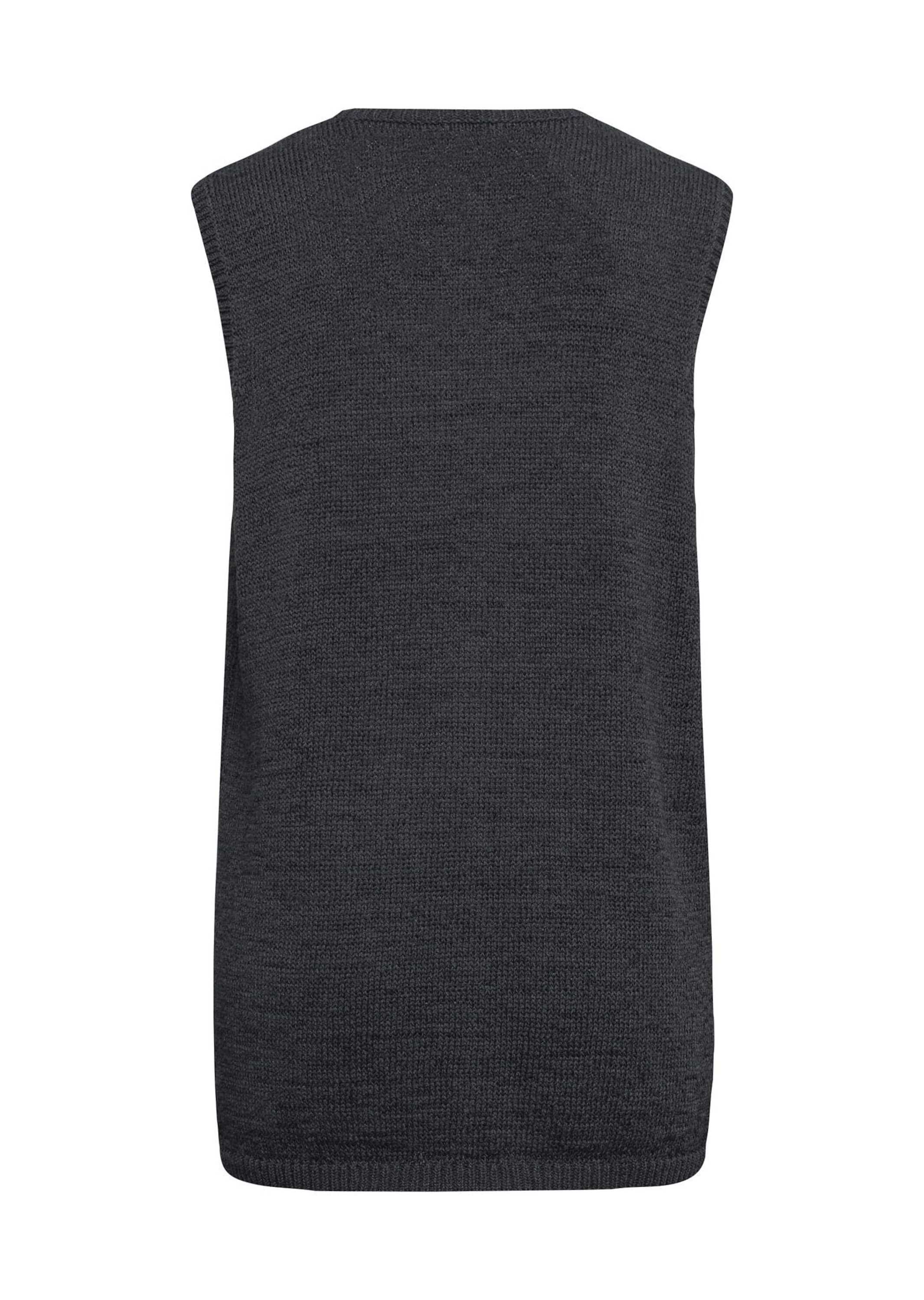 GOLDNER Strickjacke »Zeitlose Strickweste mit V-Ausschnitt« Vorne mit einem Knopf zu schließen