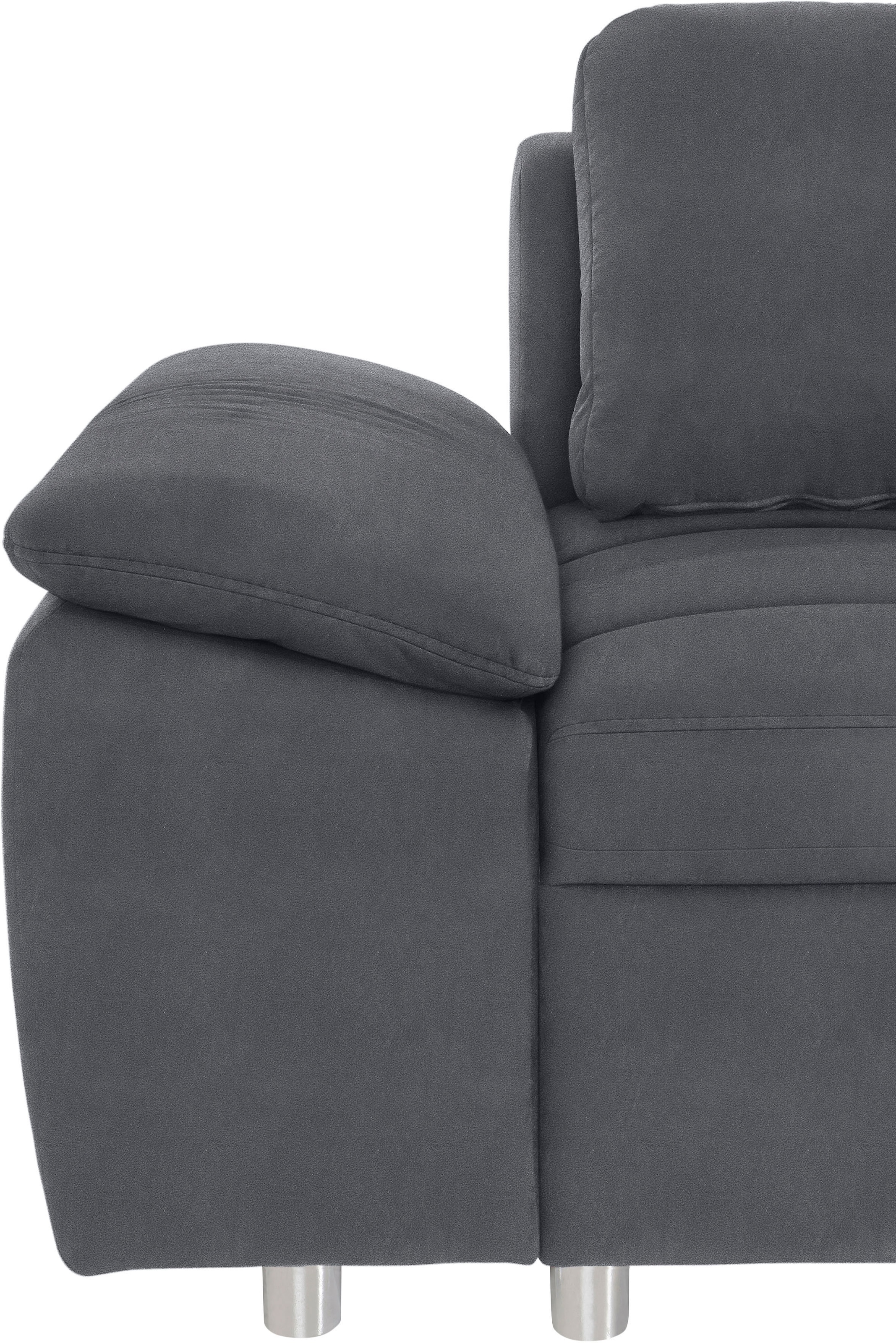 sit&more Ecksofa »Labene L-Form«, wahlweise mit Bettfunktion und Bettkasten, auch als XXL-Variante