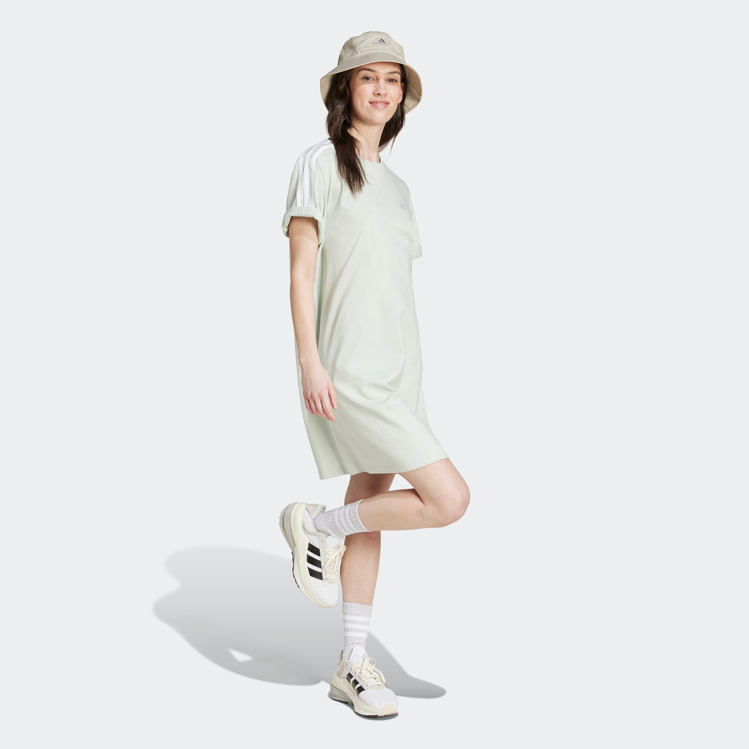 adidas Sportswear Shirtkleid »W 3S BF T DR«, (1 tlg.)