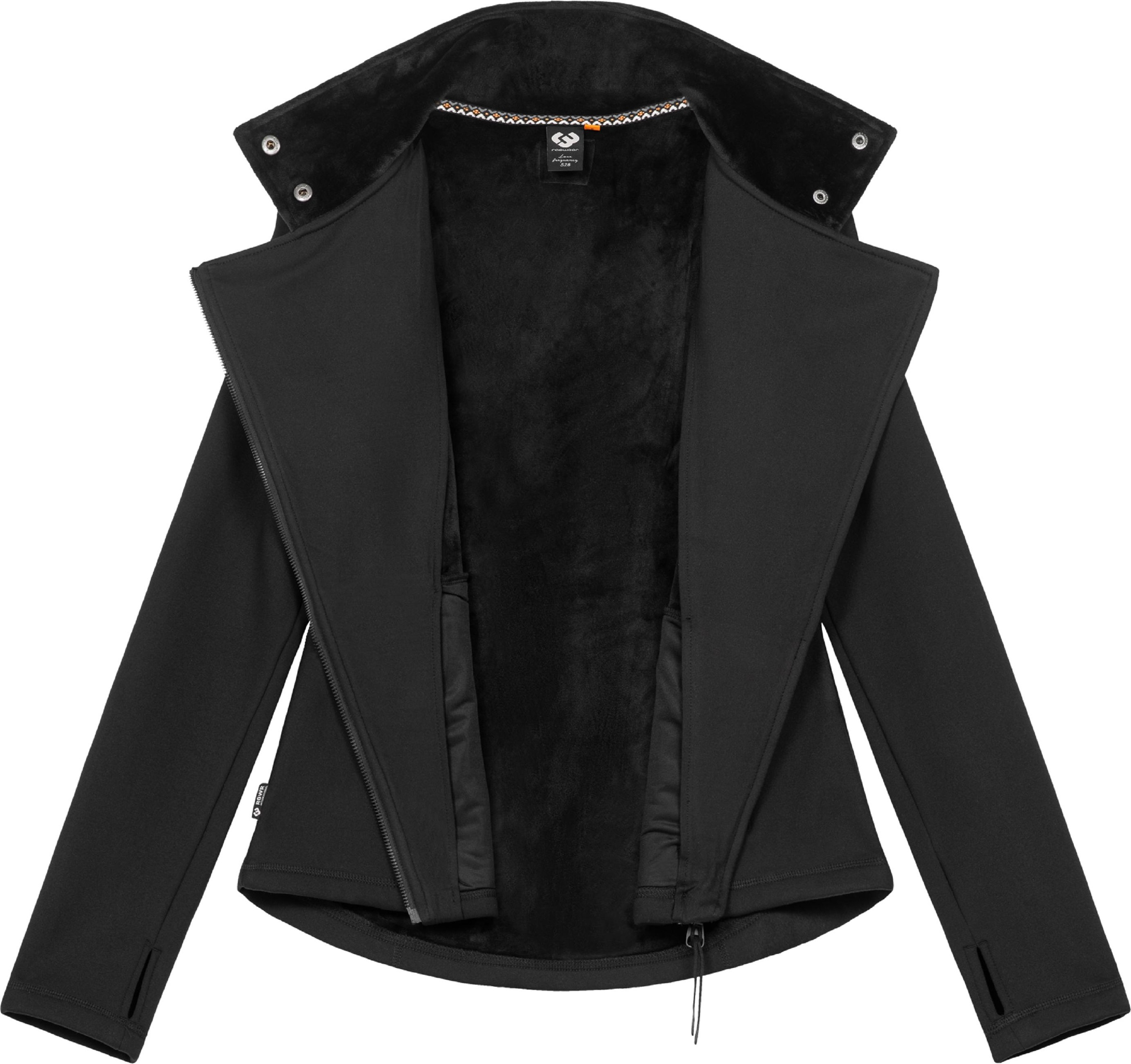 Ragwear Sweatjacke »Sweatjacke Saskie«, Modische Damen Kapuzenjacke mit kuschlig weichem Innenfutter