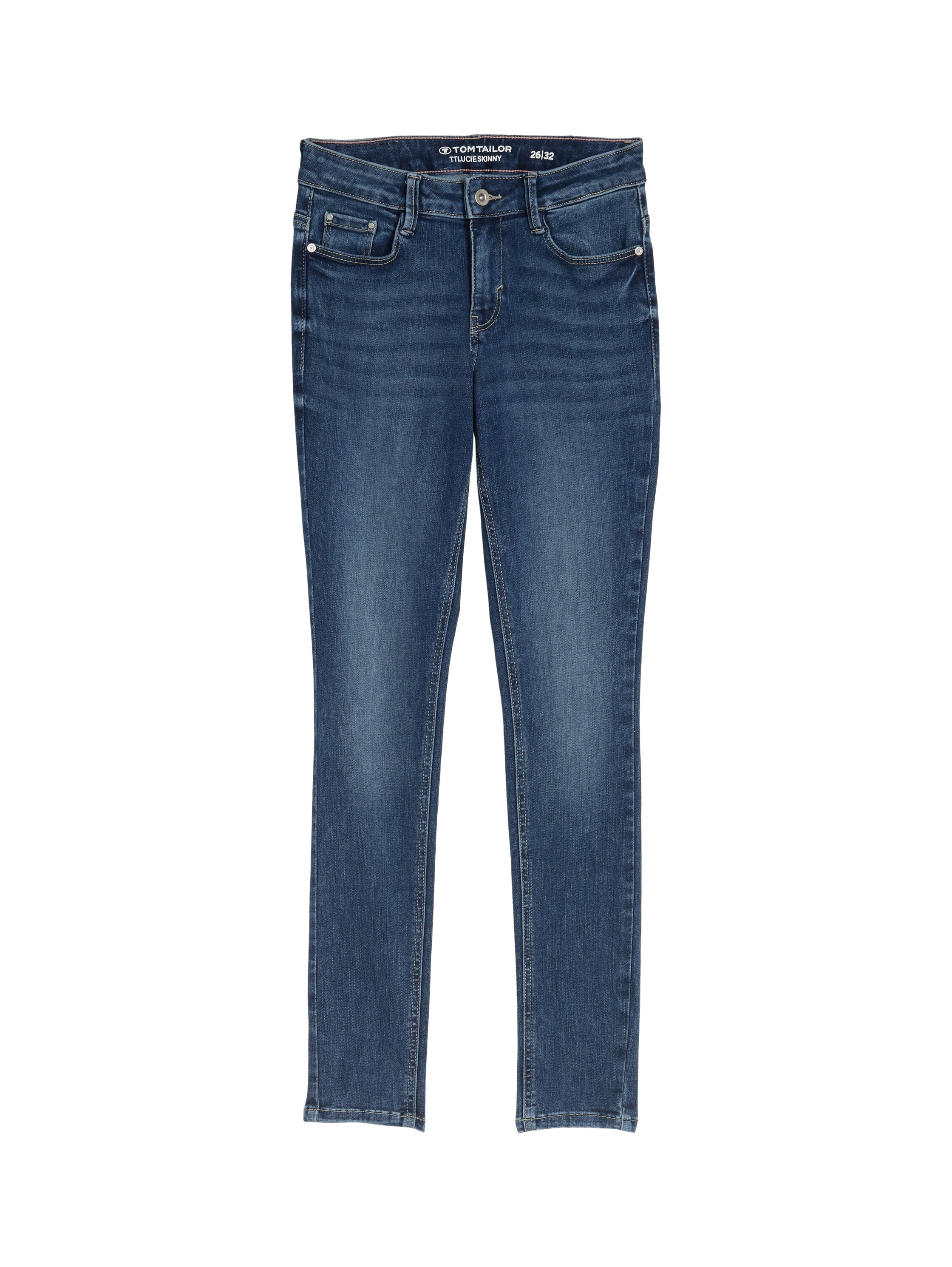 TOM TAILOR Slim-fit-Jeans »LUCIE«, mit Viskose und Stretch - 5-Pocket-Style