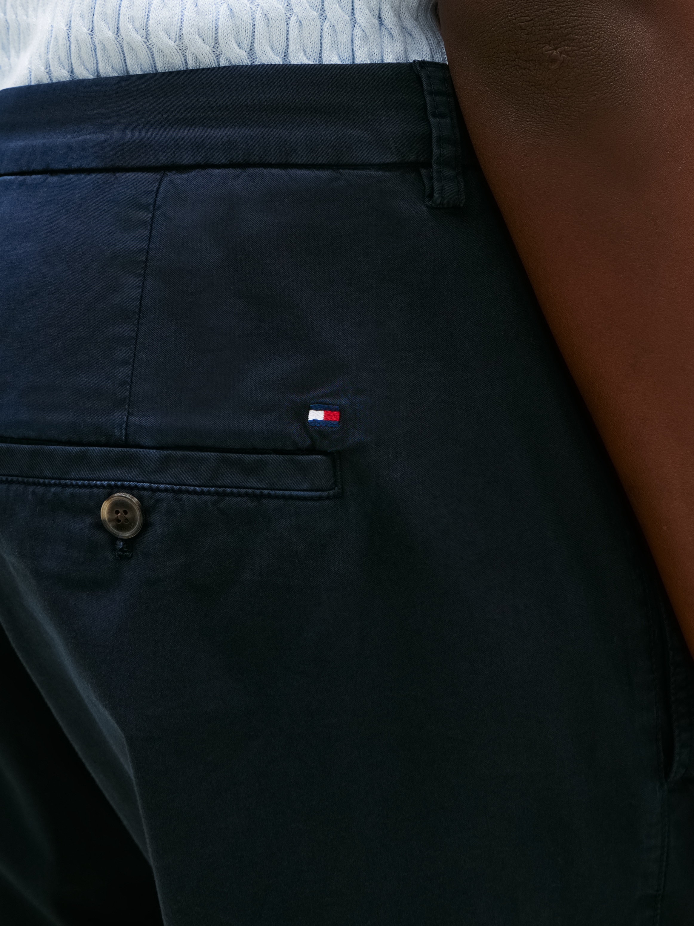 Tommy Hilfiger Curve Chinohose »CRV CO GMD SLIM STRAIGHT CHINO«  in großen Größen