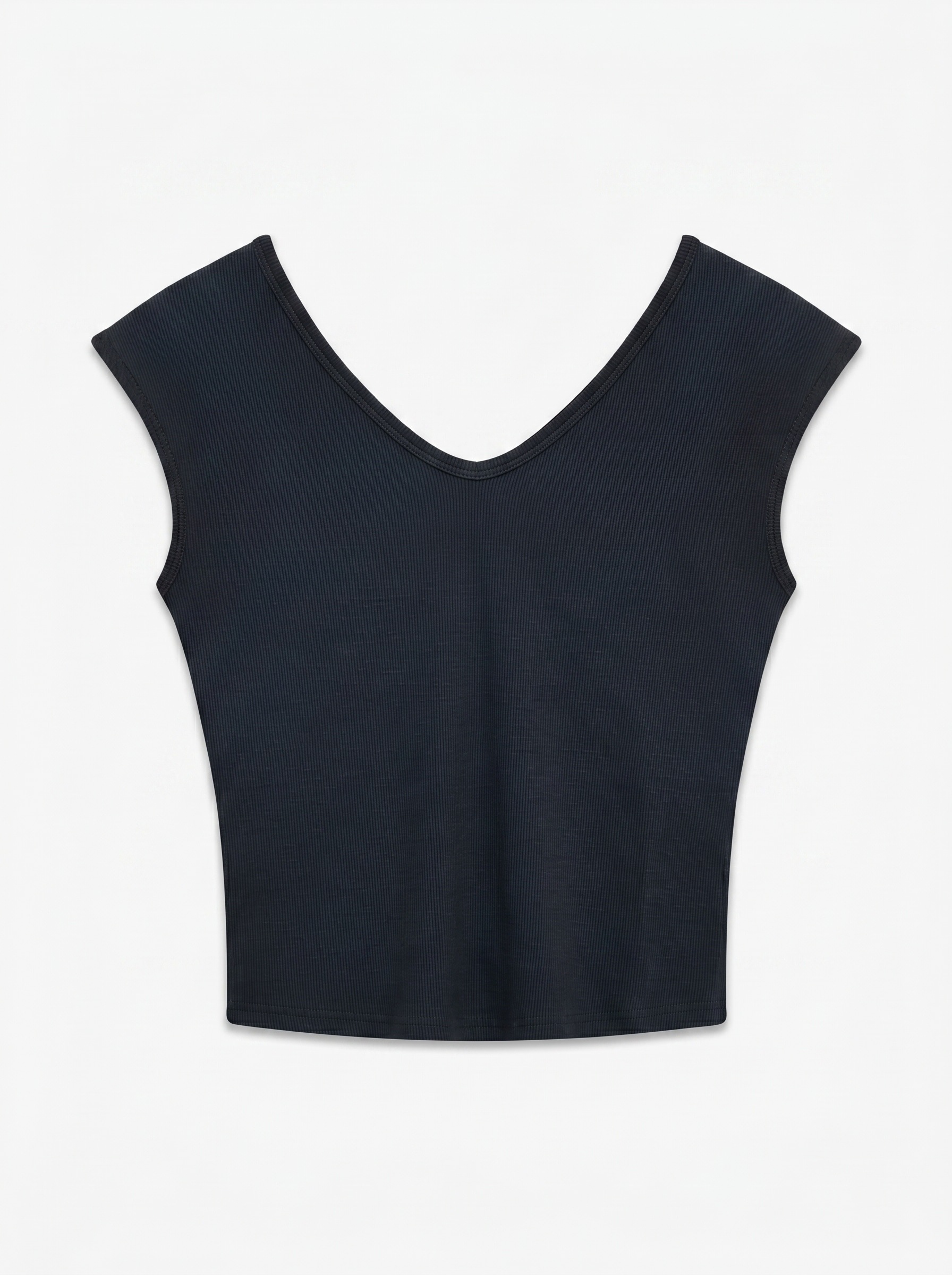 TOPSHOP V-Shirt »TSLISSY SS V-NECK T-SHIRT JRS NOOS« Baumwollmischung, slim fit